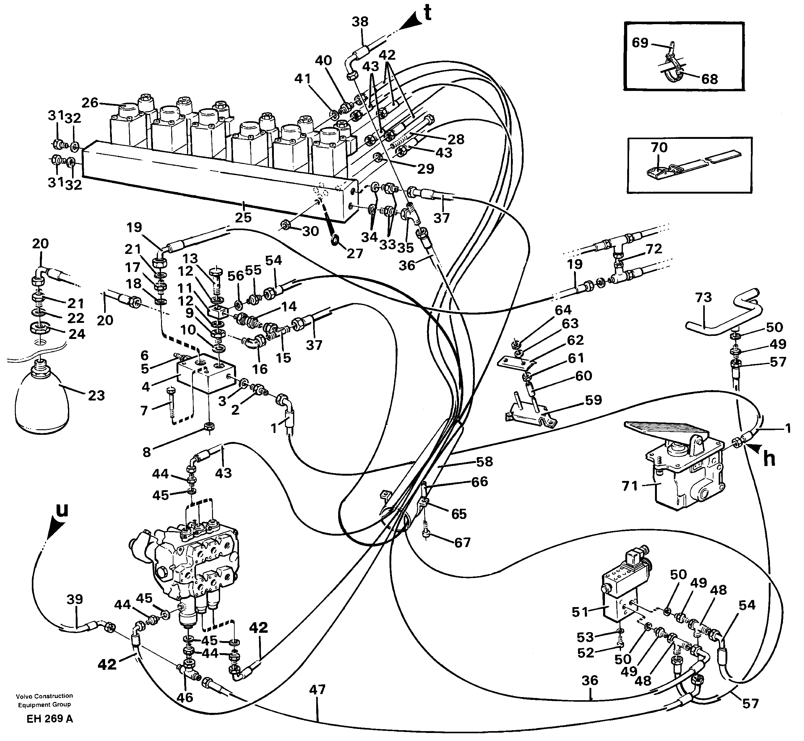 Servo - hydraulic — volvo parts diagram