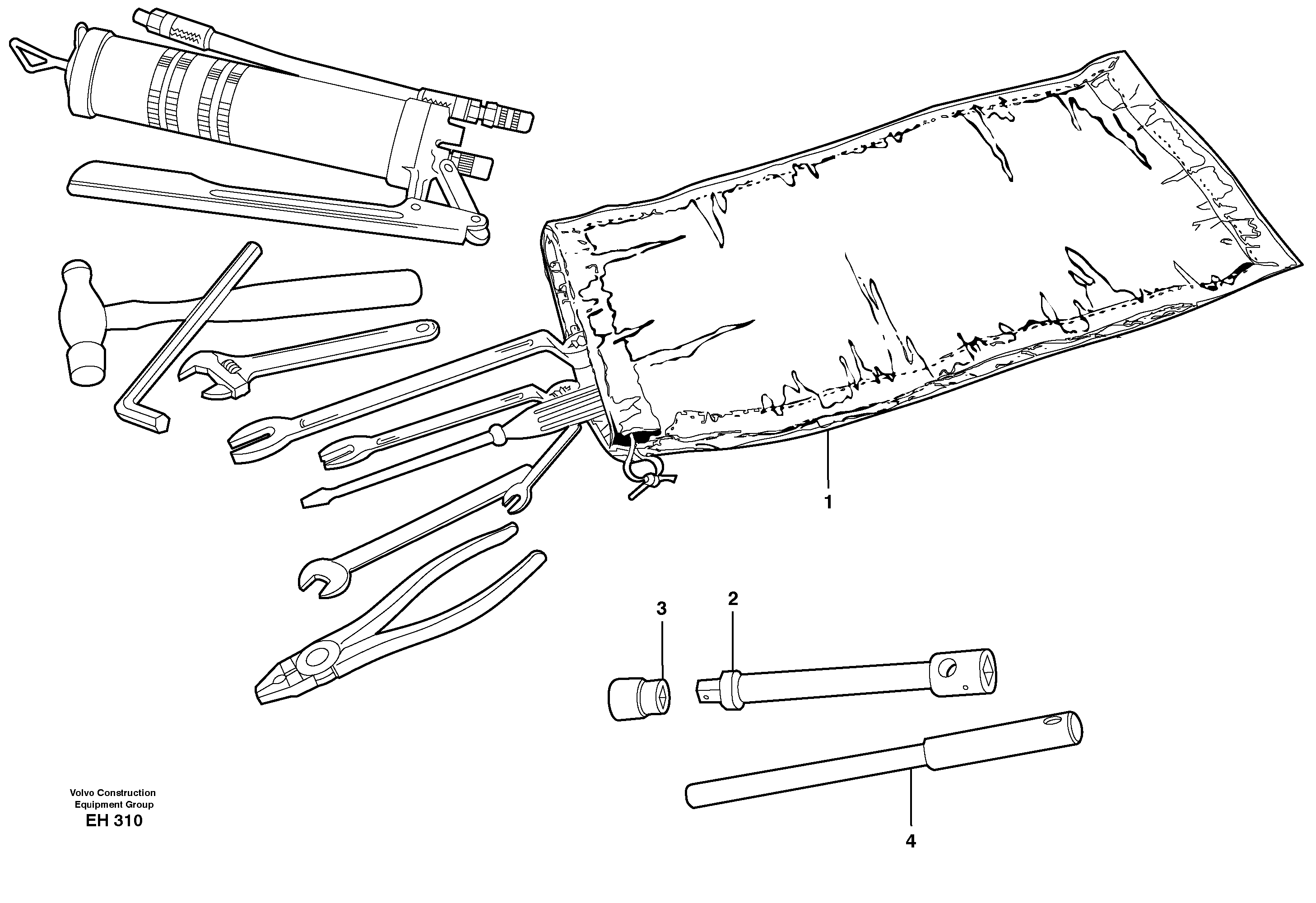Tools  90007, 99183 — volvo parts diagram