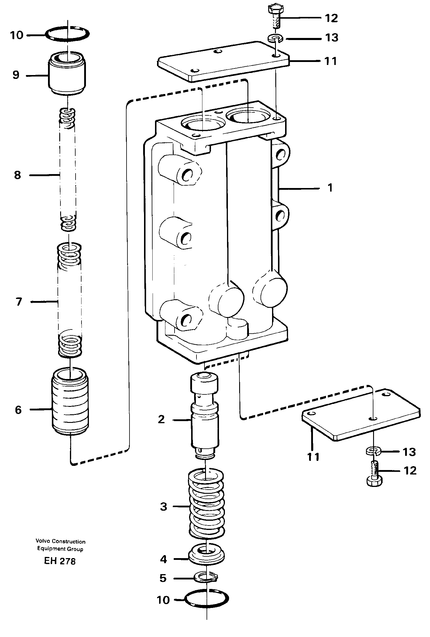 Pressure limiting valve — volvo parts diagram