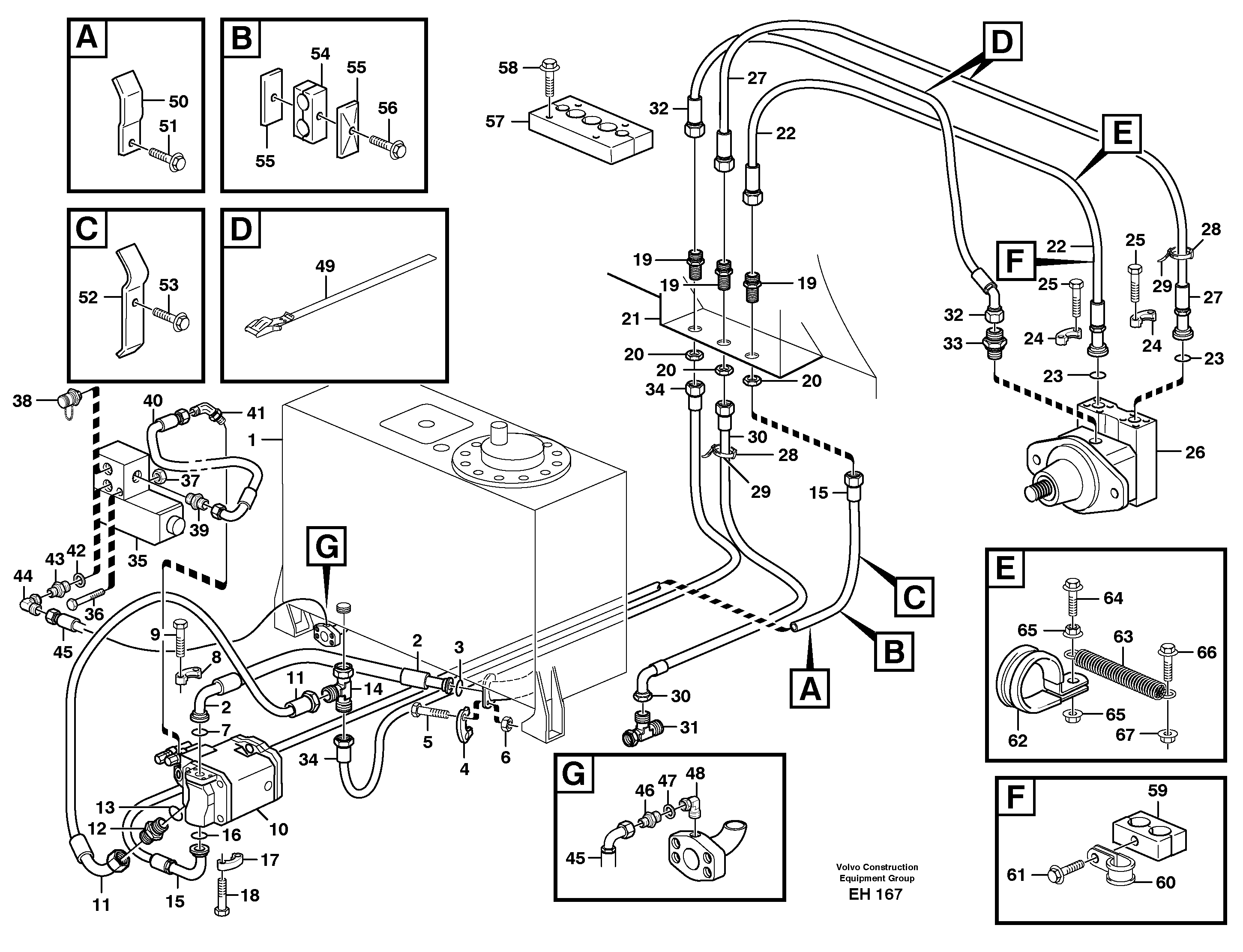Fan drive — volvo parts diagram