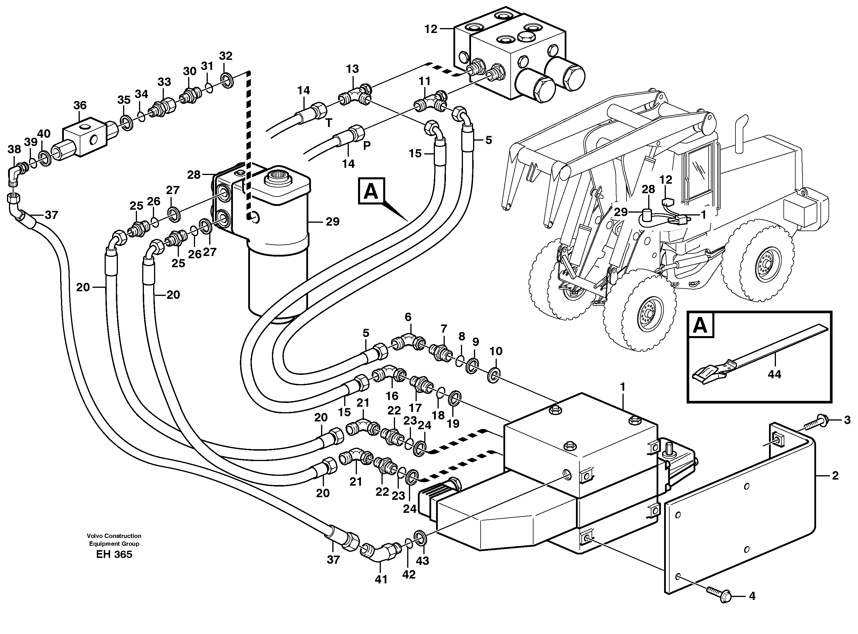 CDC - steering.  80199 — volvo parts diagram