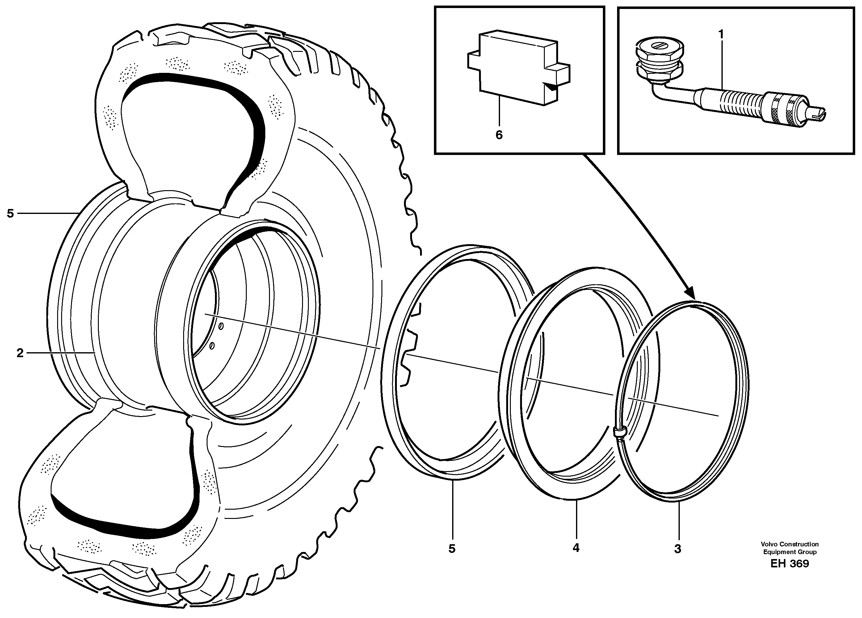 Wheels  25 - 22,00 / 3,0 — volvo parts diagram