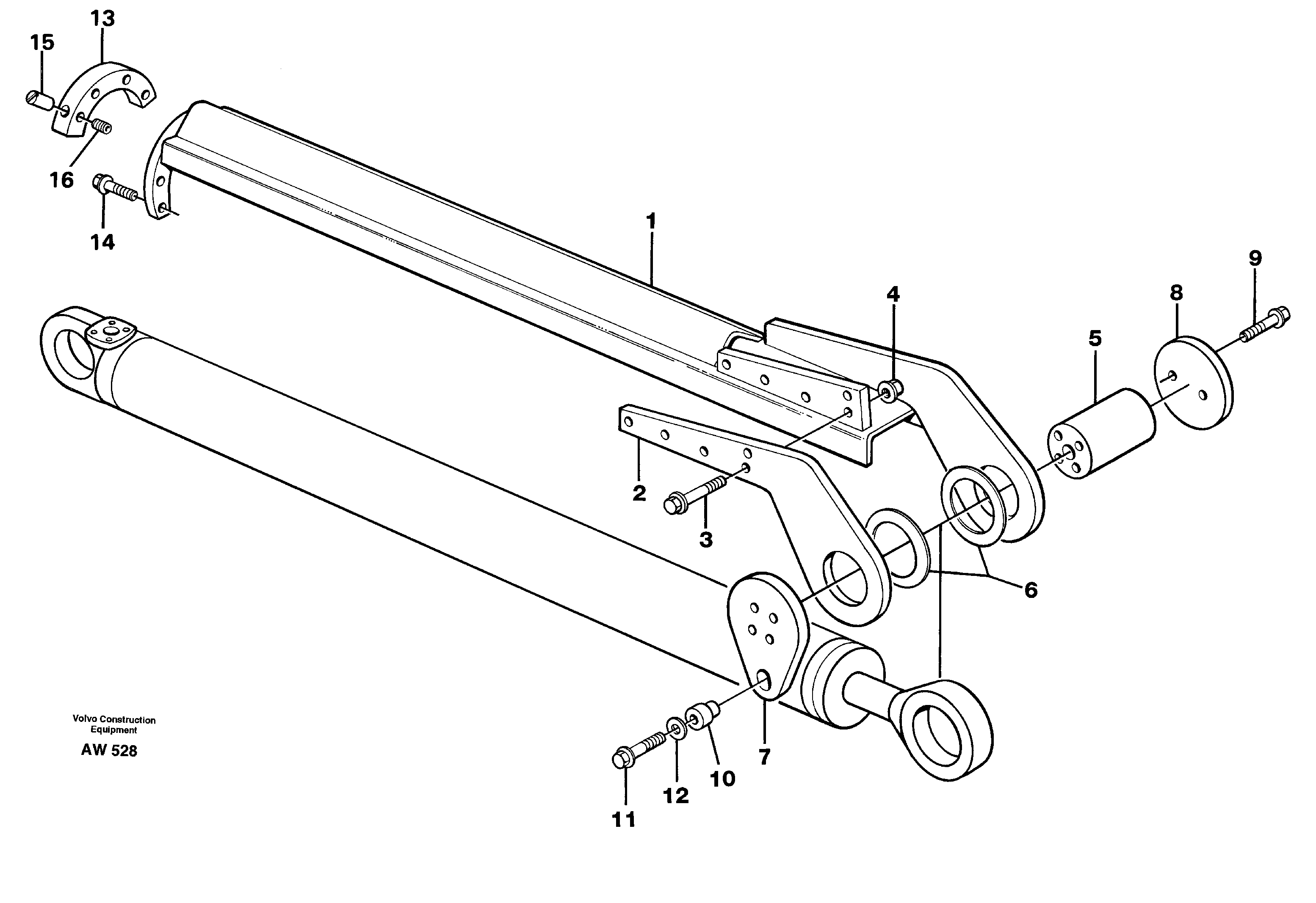 Cylinder protection.  94784 — volvo parts diagram