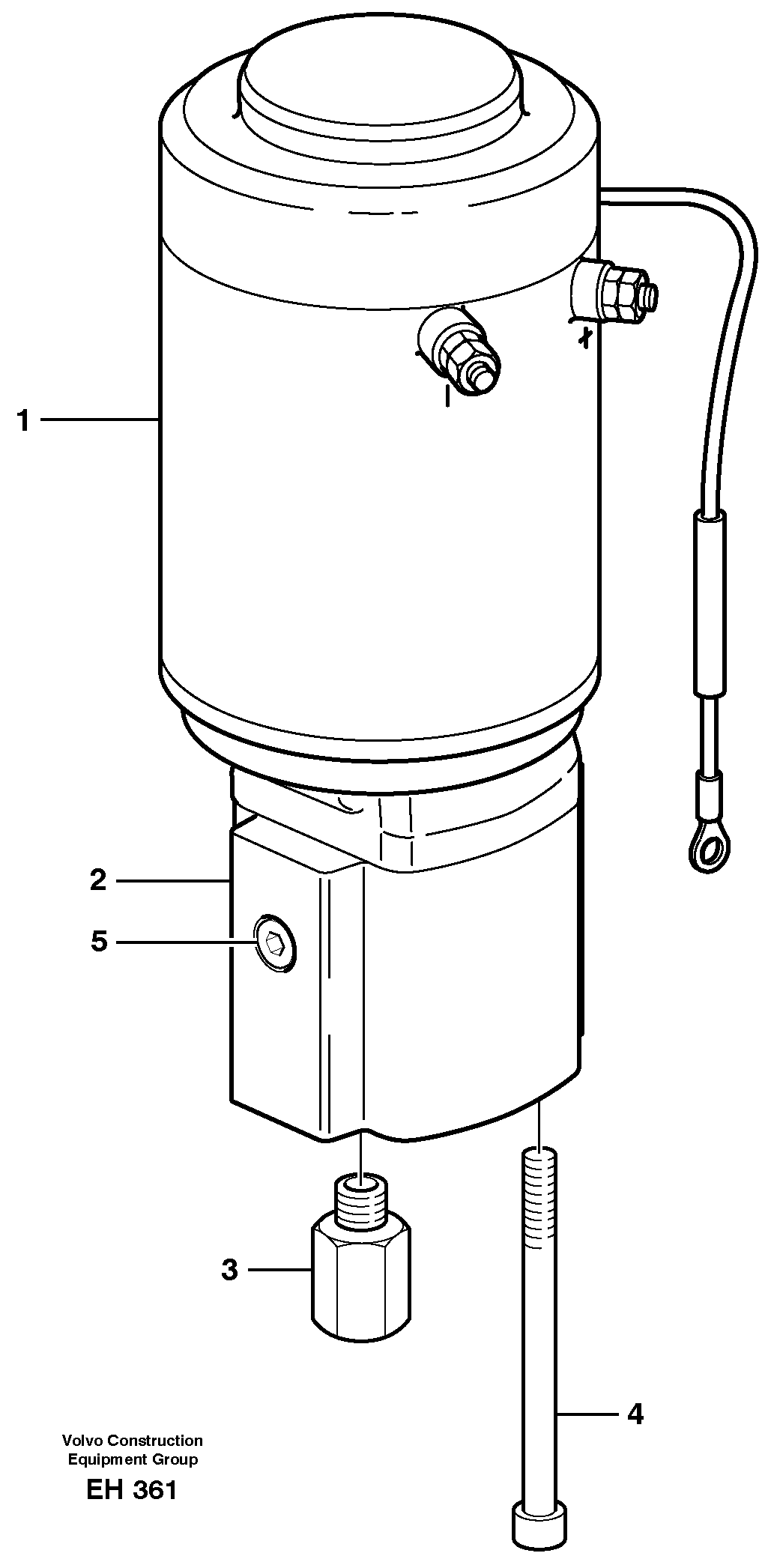 Pump unit.  80239 — volvo parts diagram