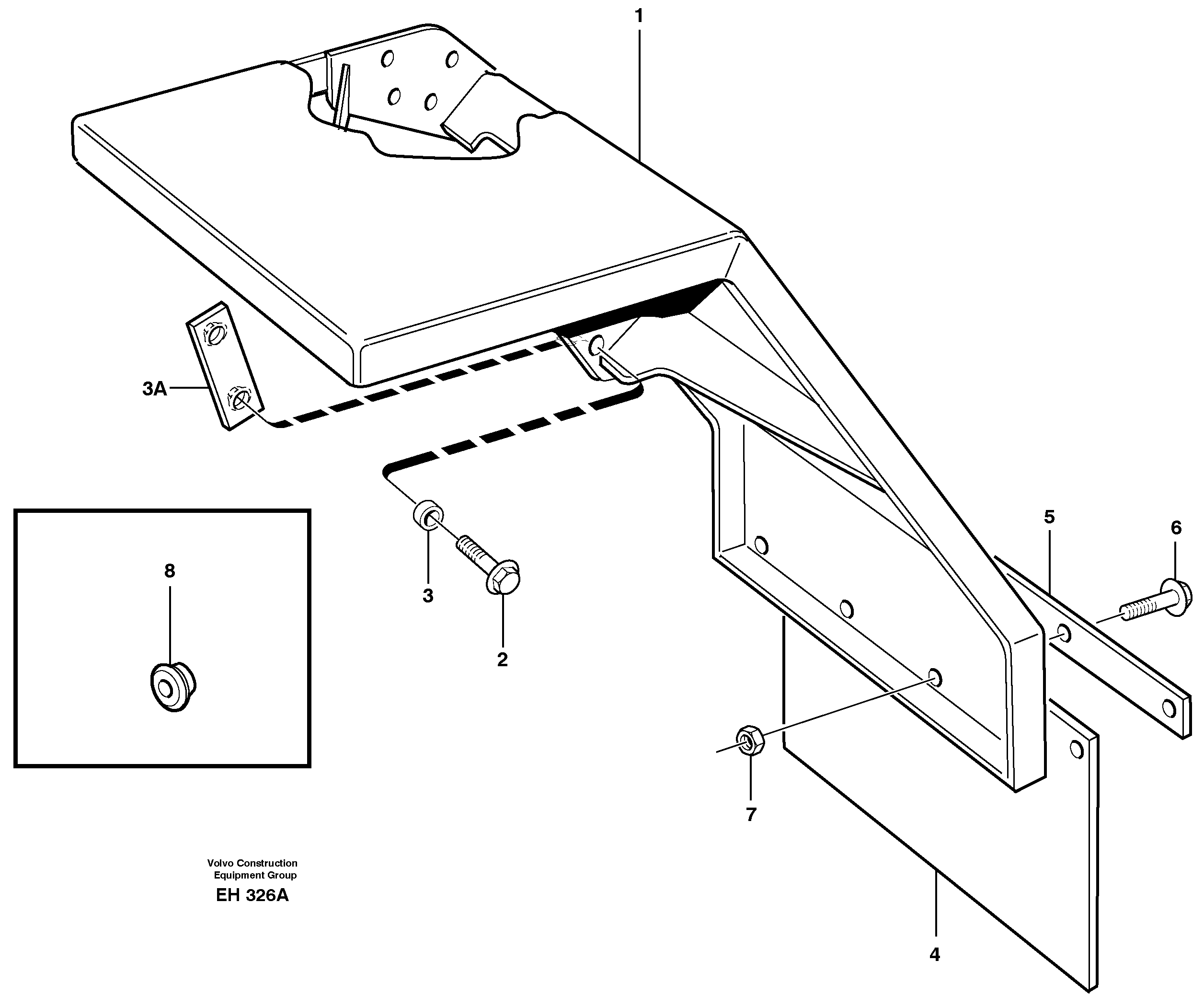 Fender — volvo parts diagram