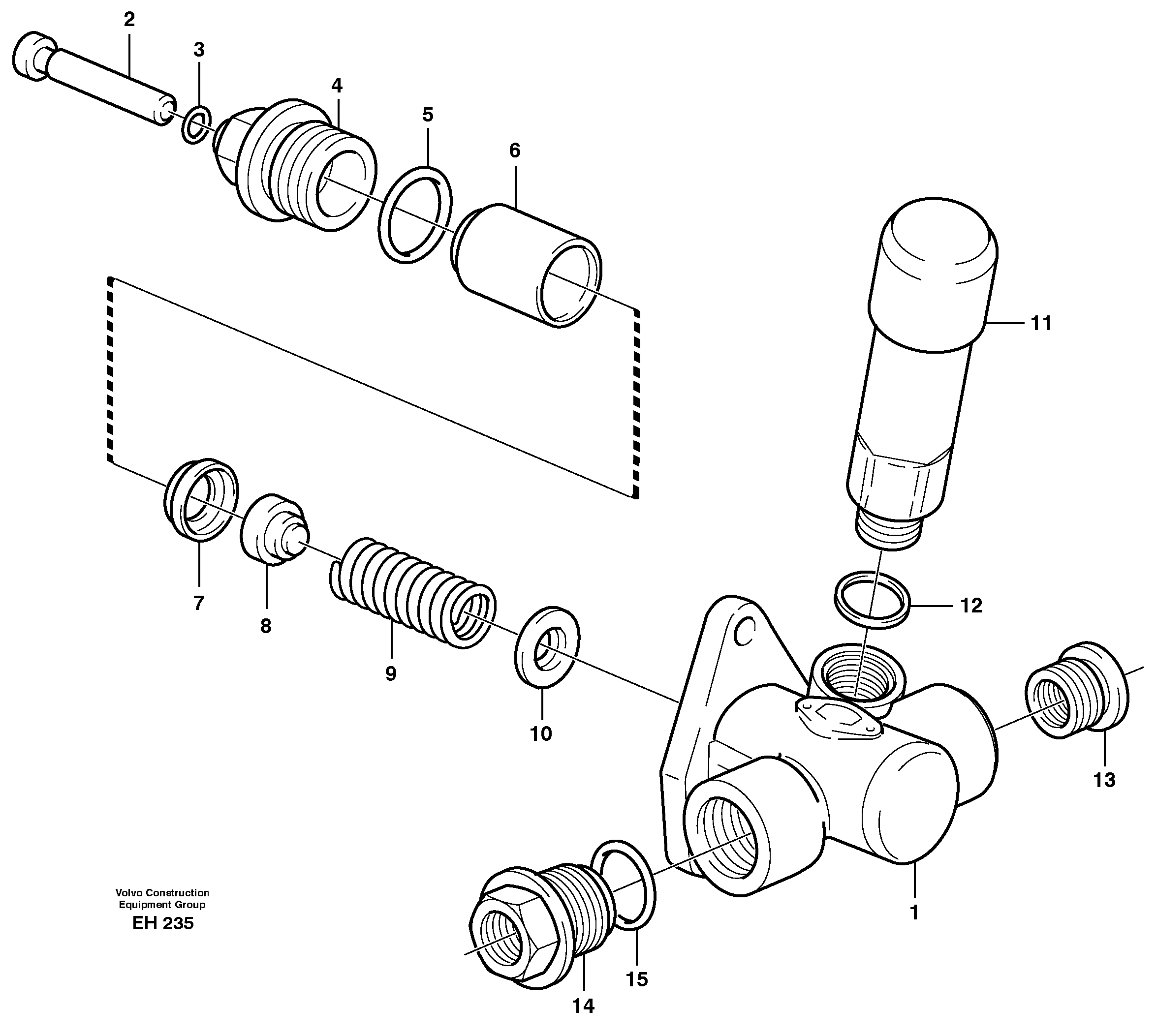 Feed pump — volvo parts diagram