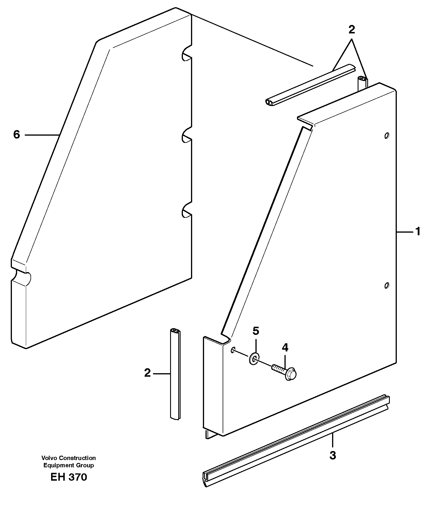Side hatches — volvo parts diagram
