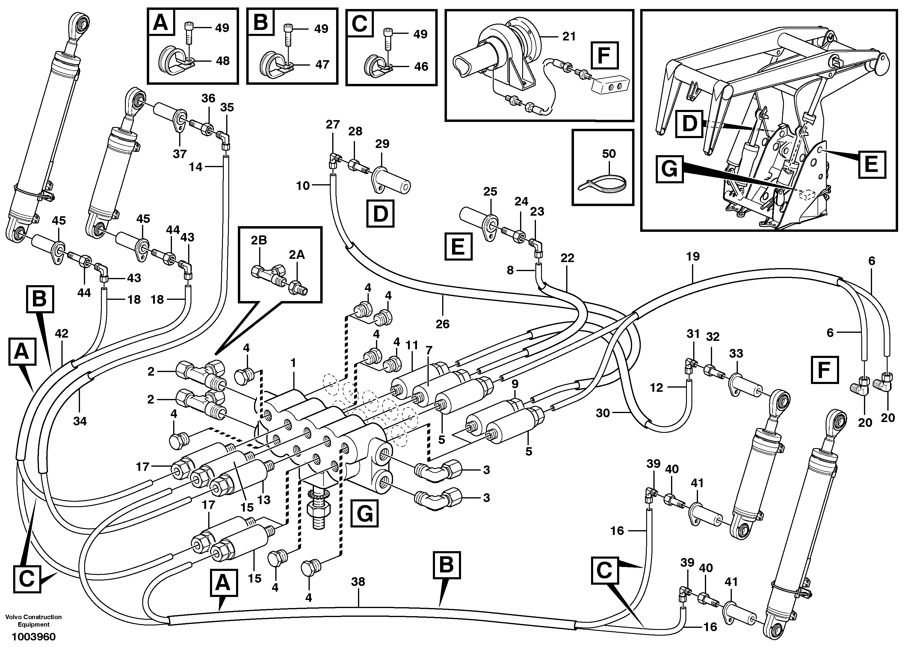 Distribution block, B2. — volvo parts diagram