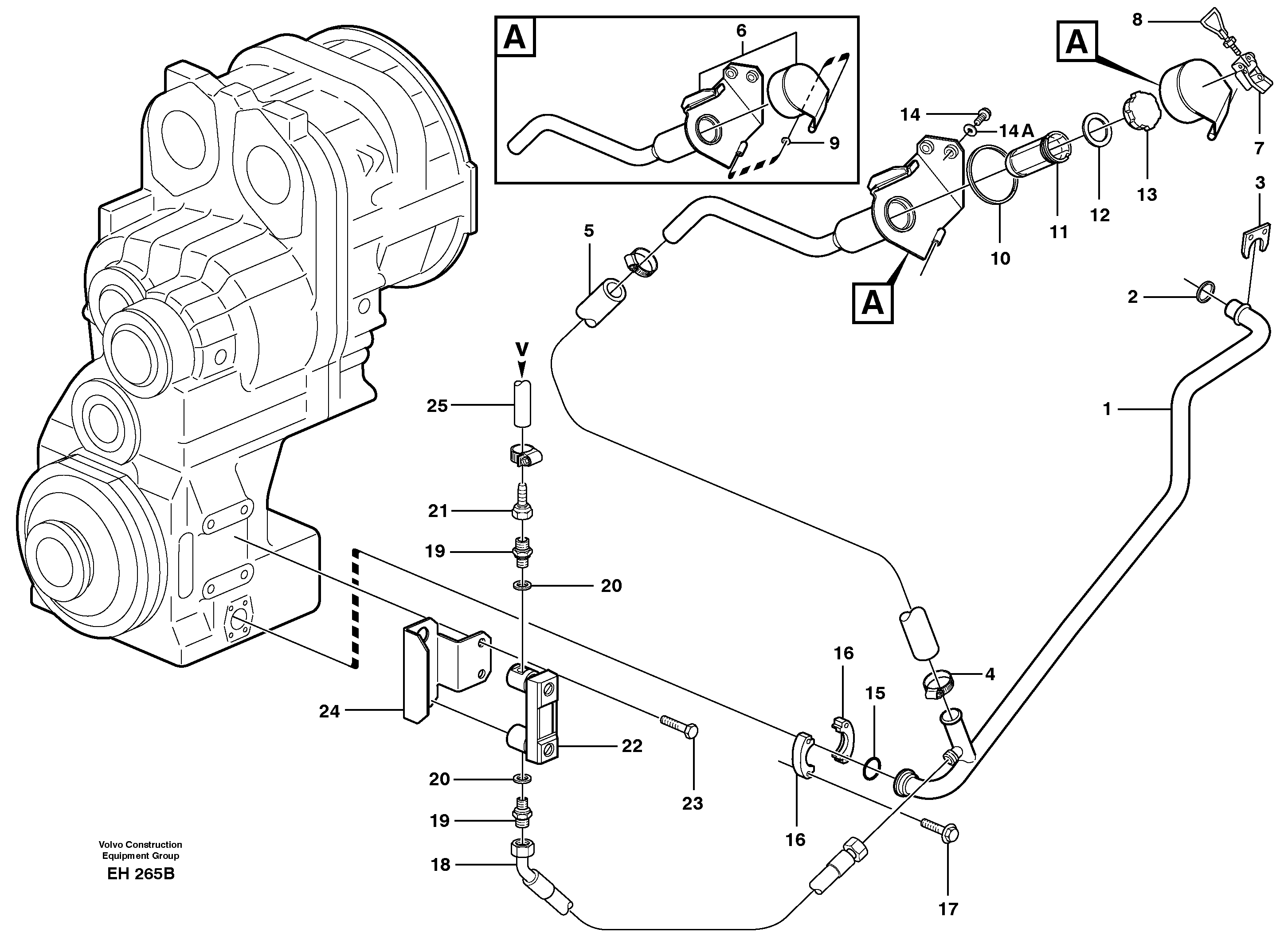 Oilfiller — volvo parts diagram