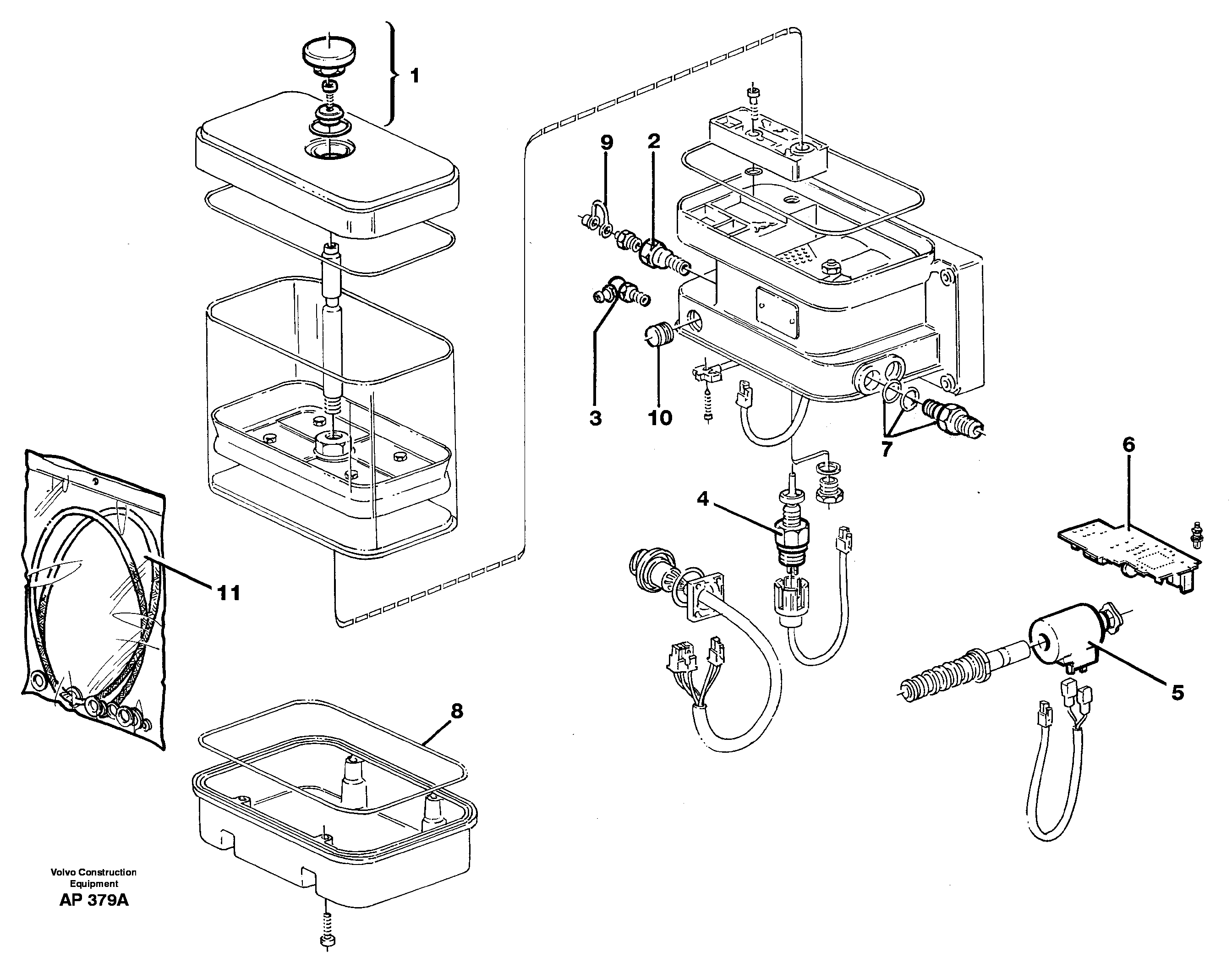 Pump  94810 — volvo parts diagram