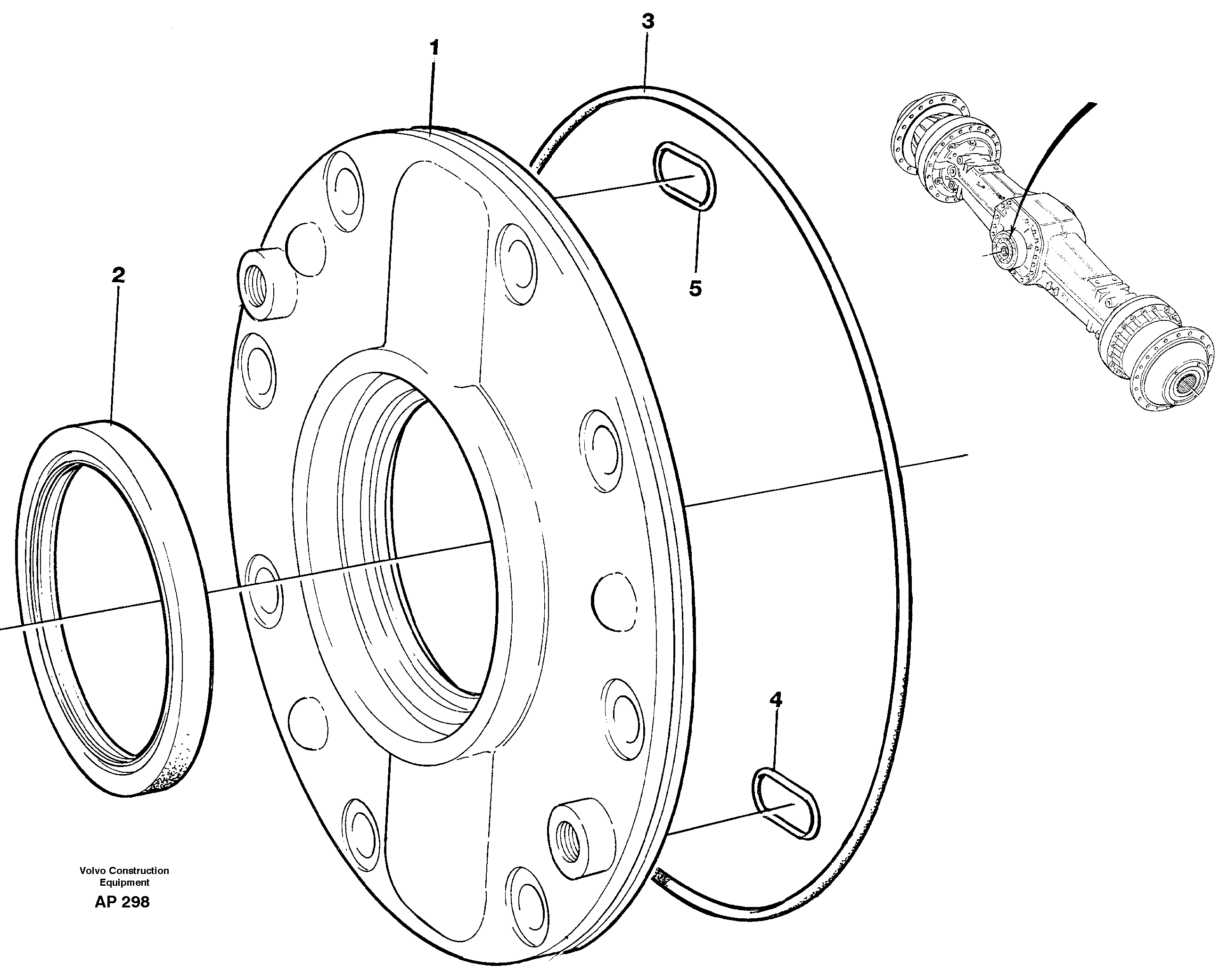 Oil pump 94881 — volvo parts diagram