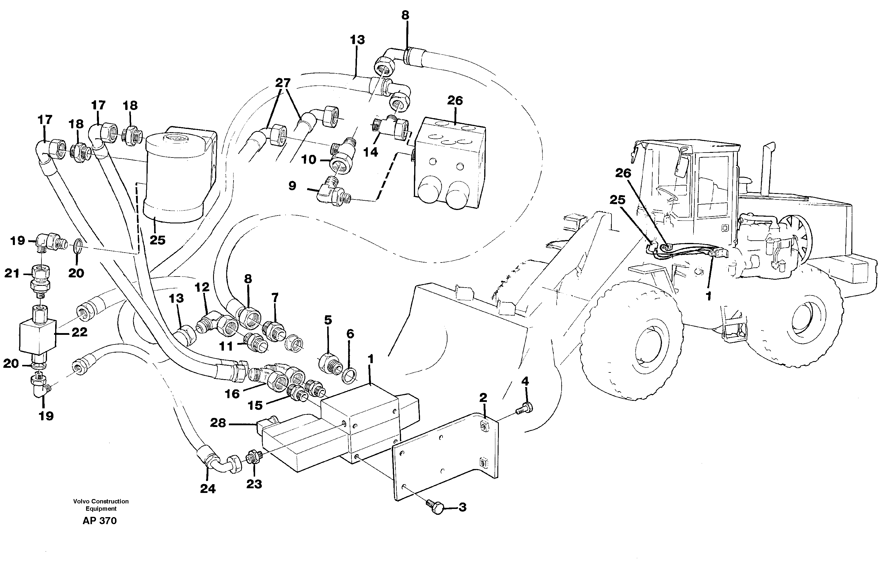 Comfort drive control 94603 — volvo parts diagram