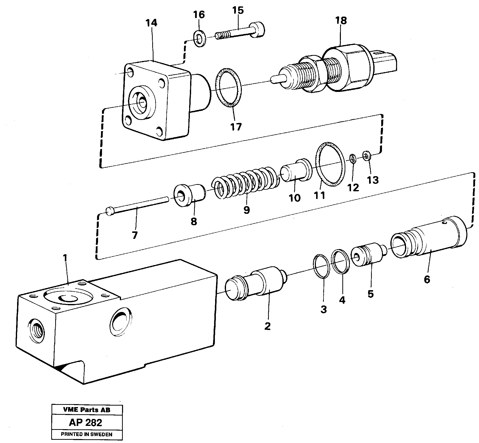 Sensor 91919 — volvo parts diagram
