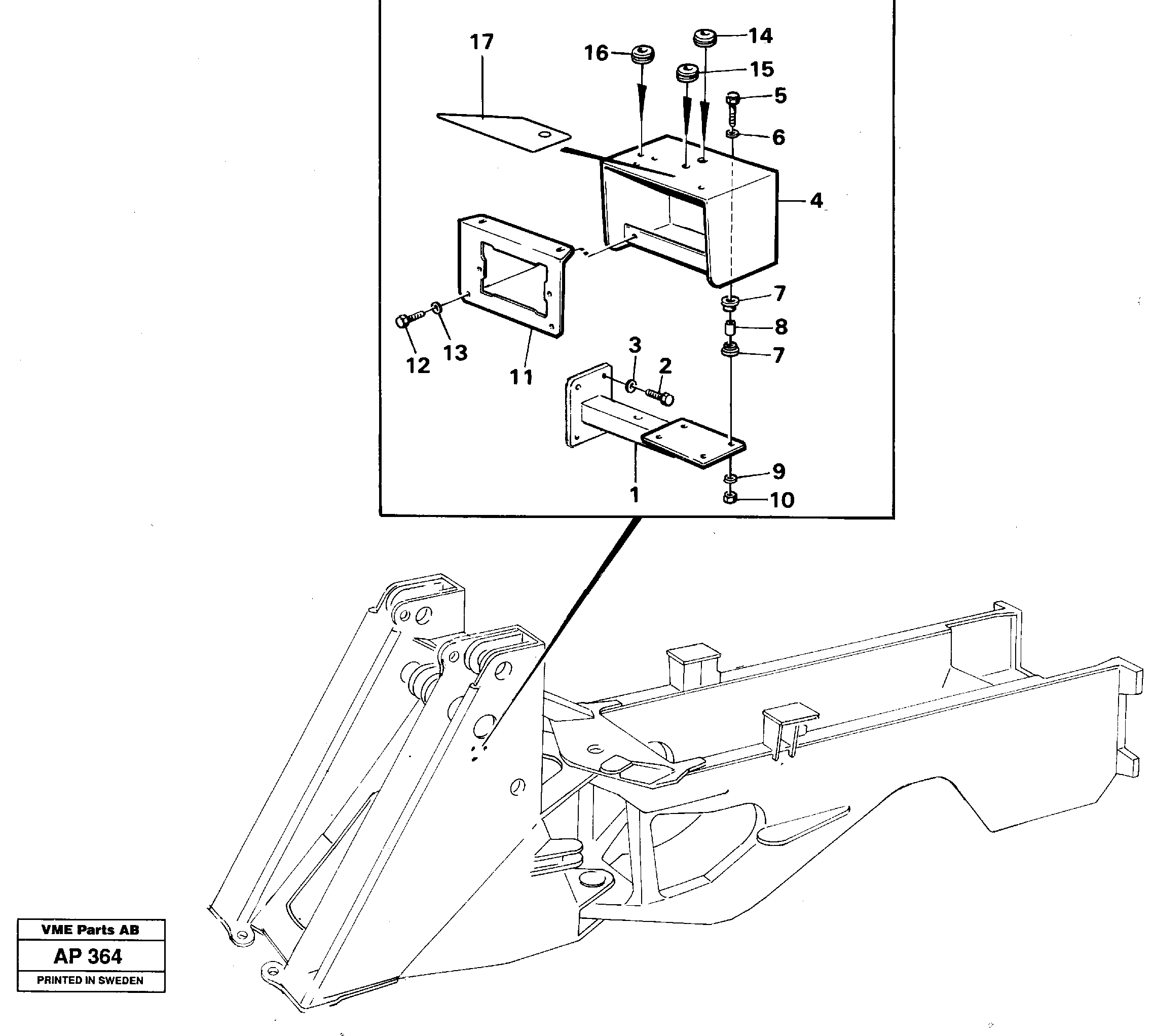 Lamp retainer — volvo parts diagram