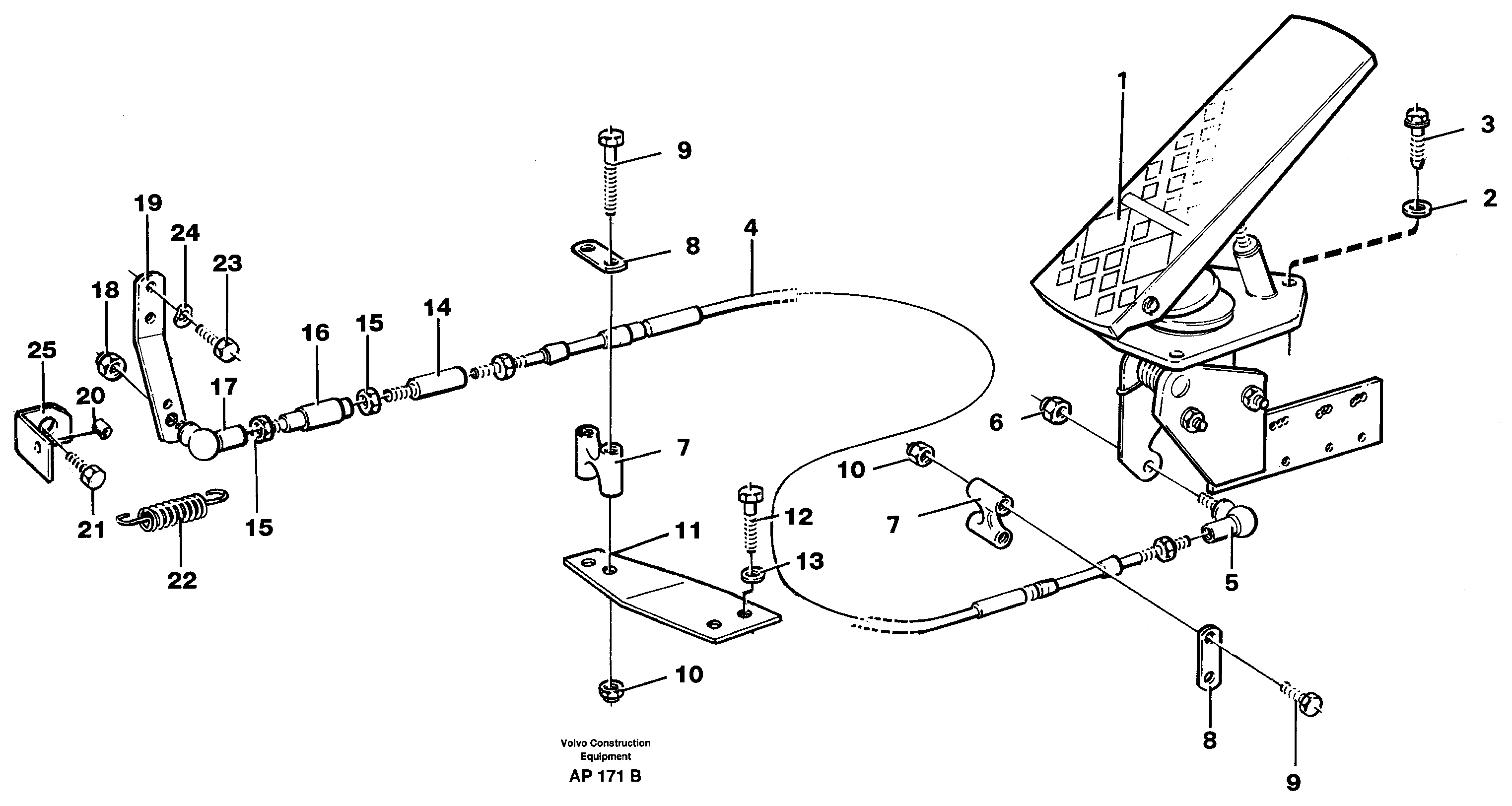 Regulator control — volvo parts diagram