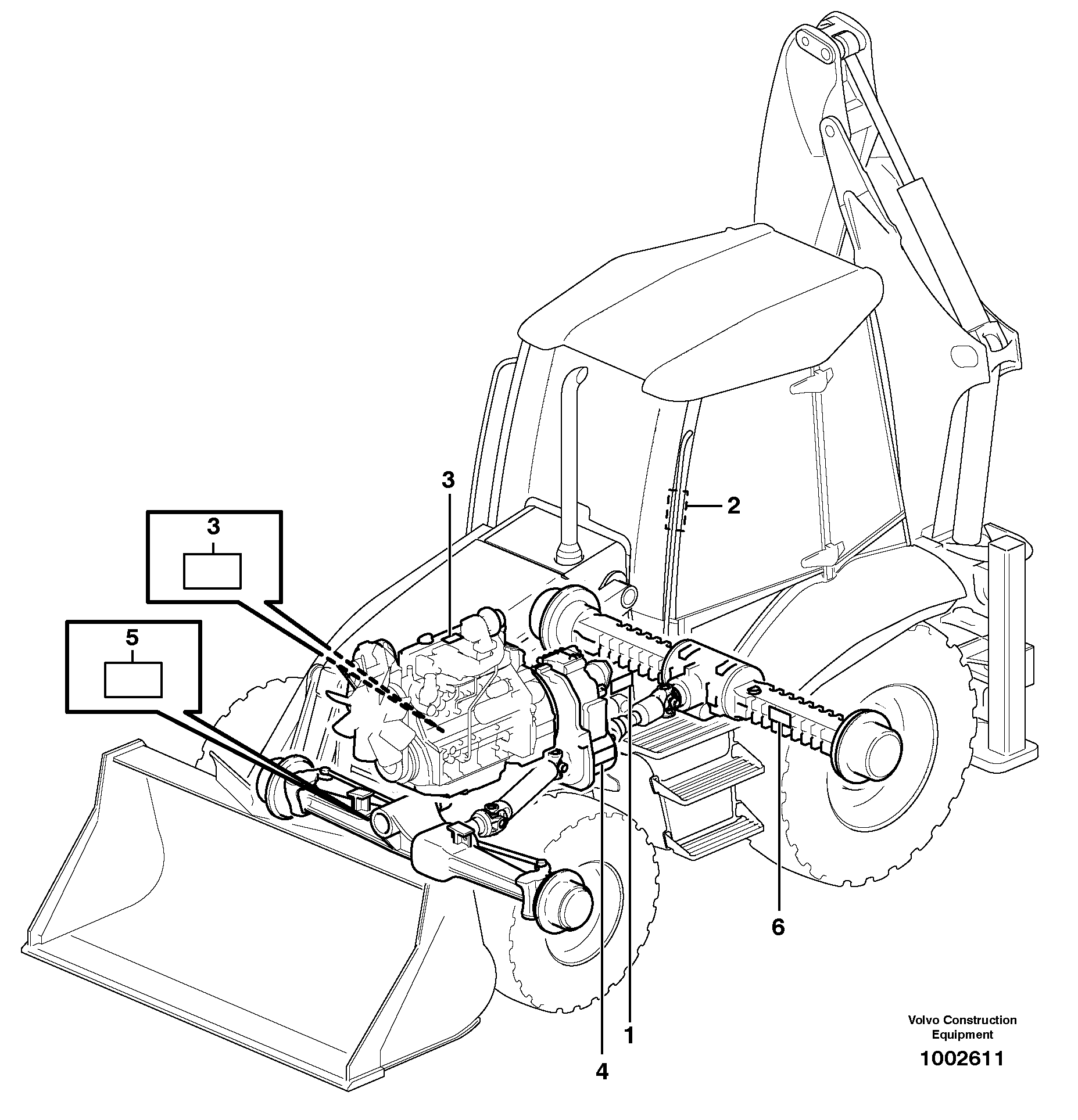 Product sign plate — volvo parts diagram