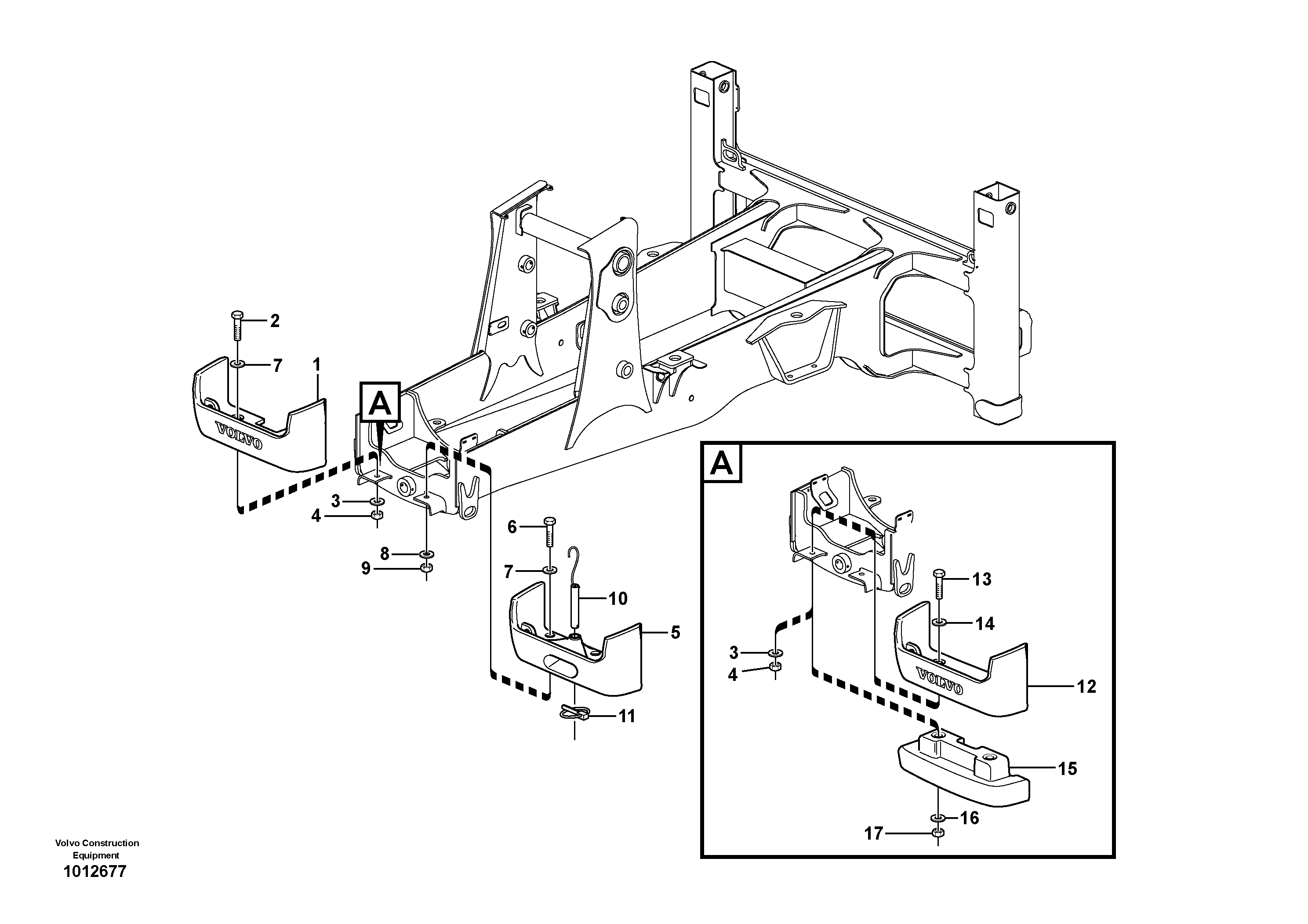 Counterweight — volvo parts diagram