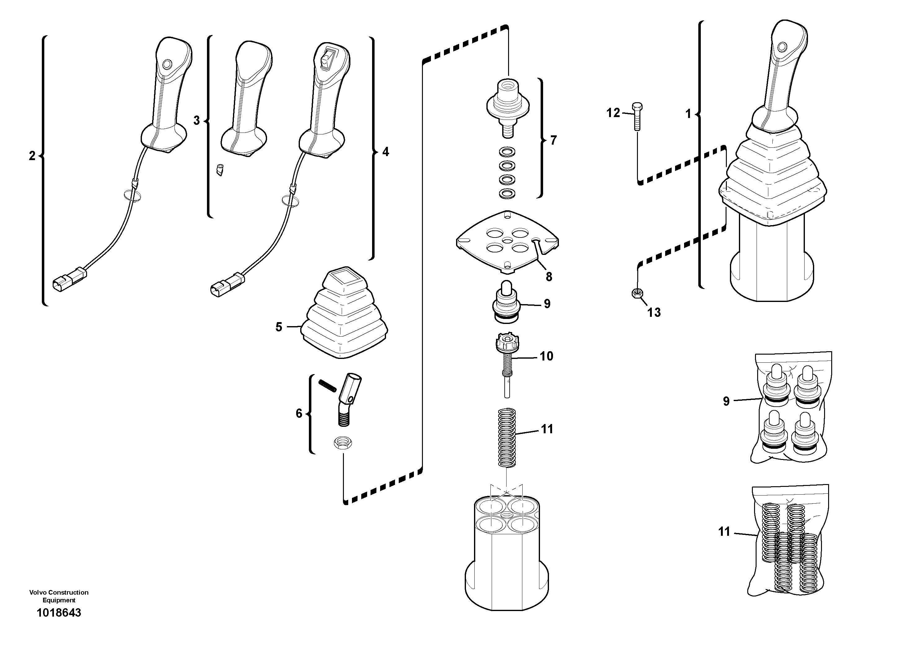 Servo valve — volvo parts diagram