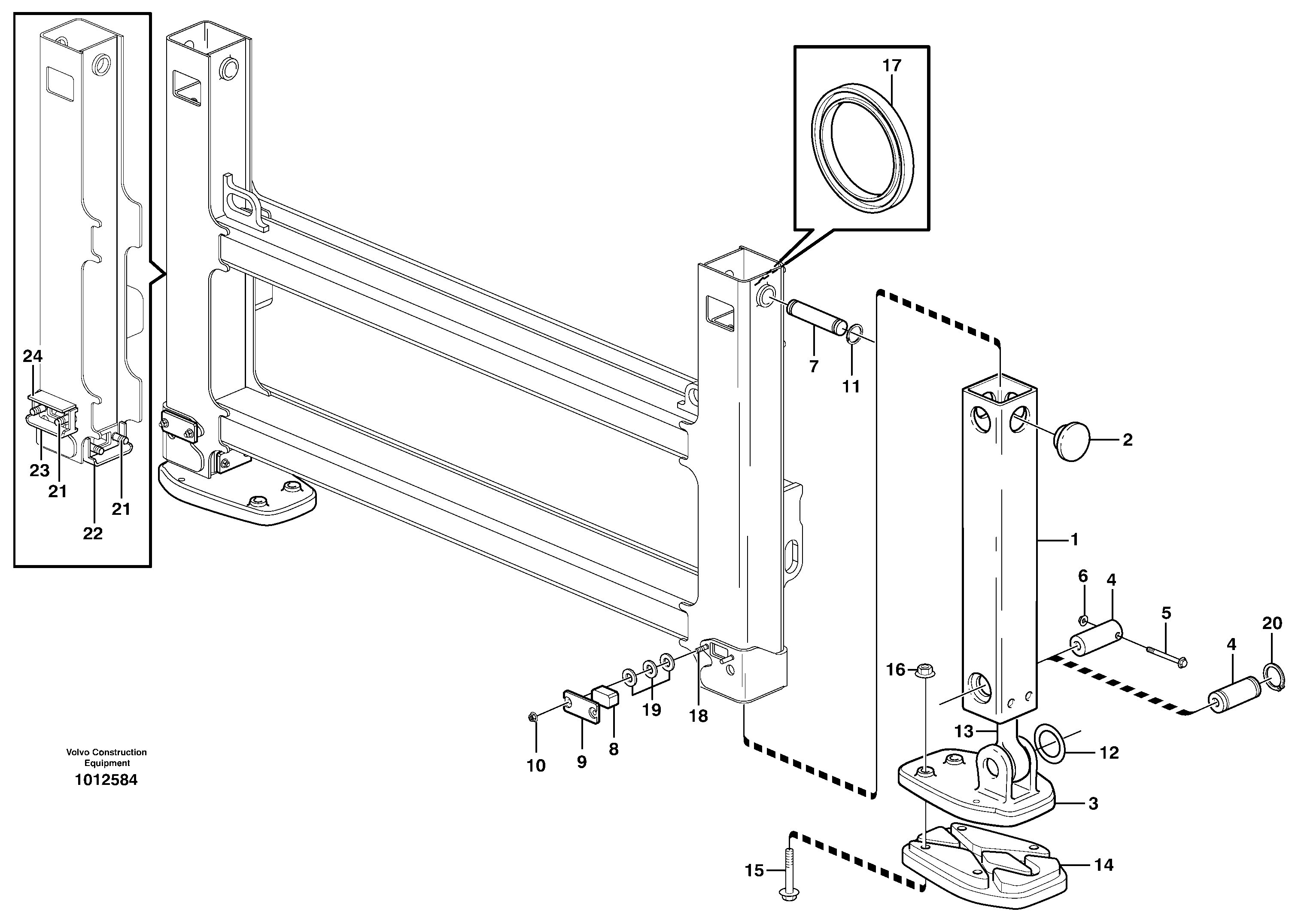 Stabilisers — volvo parts diagram