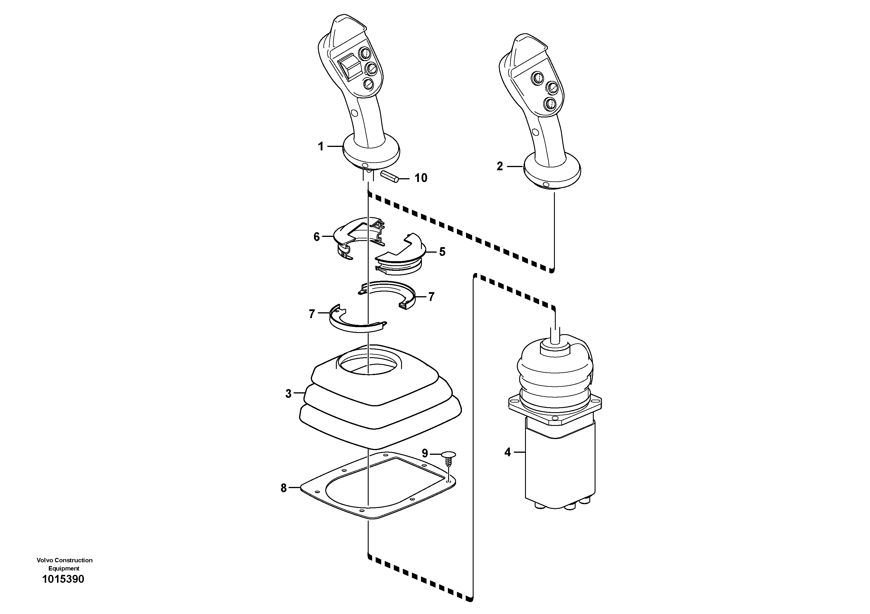 Servo valve — volvo parts diagram