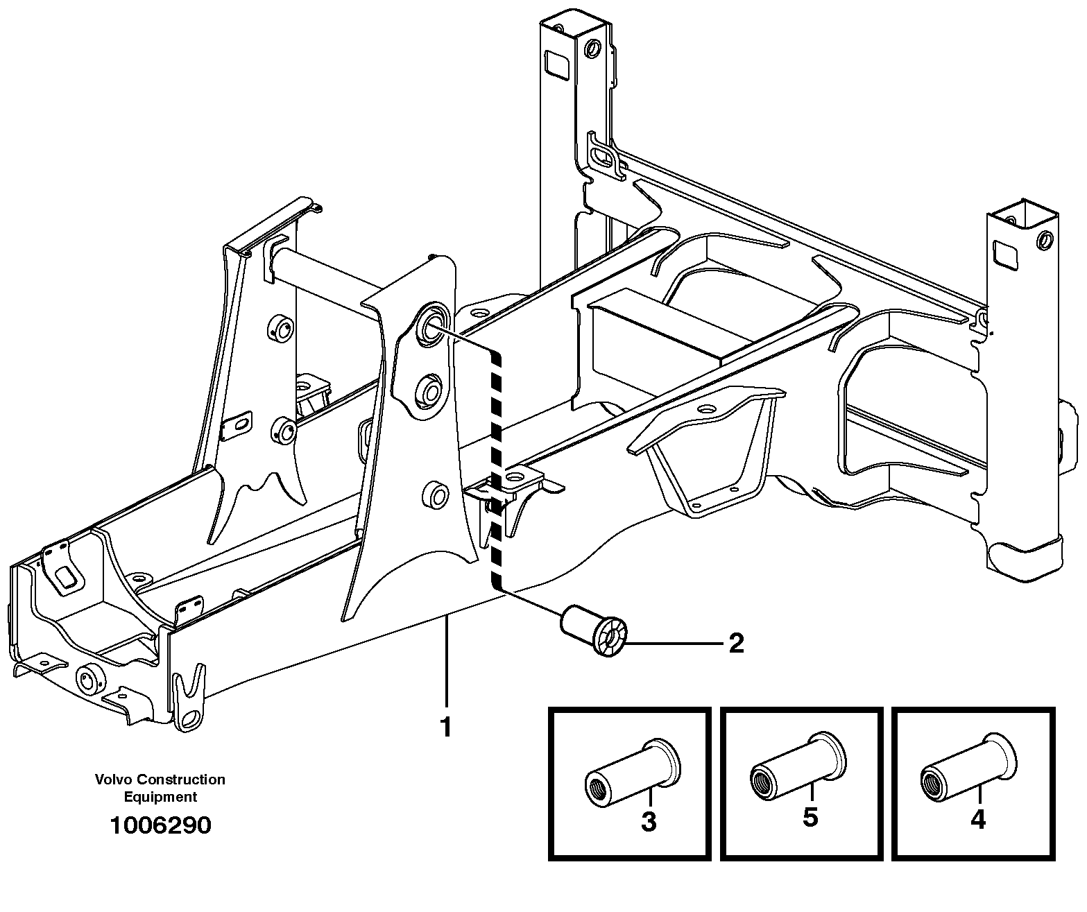 Frame — volvo parts diagram