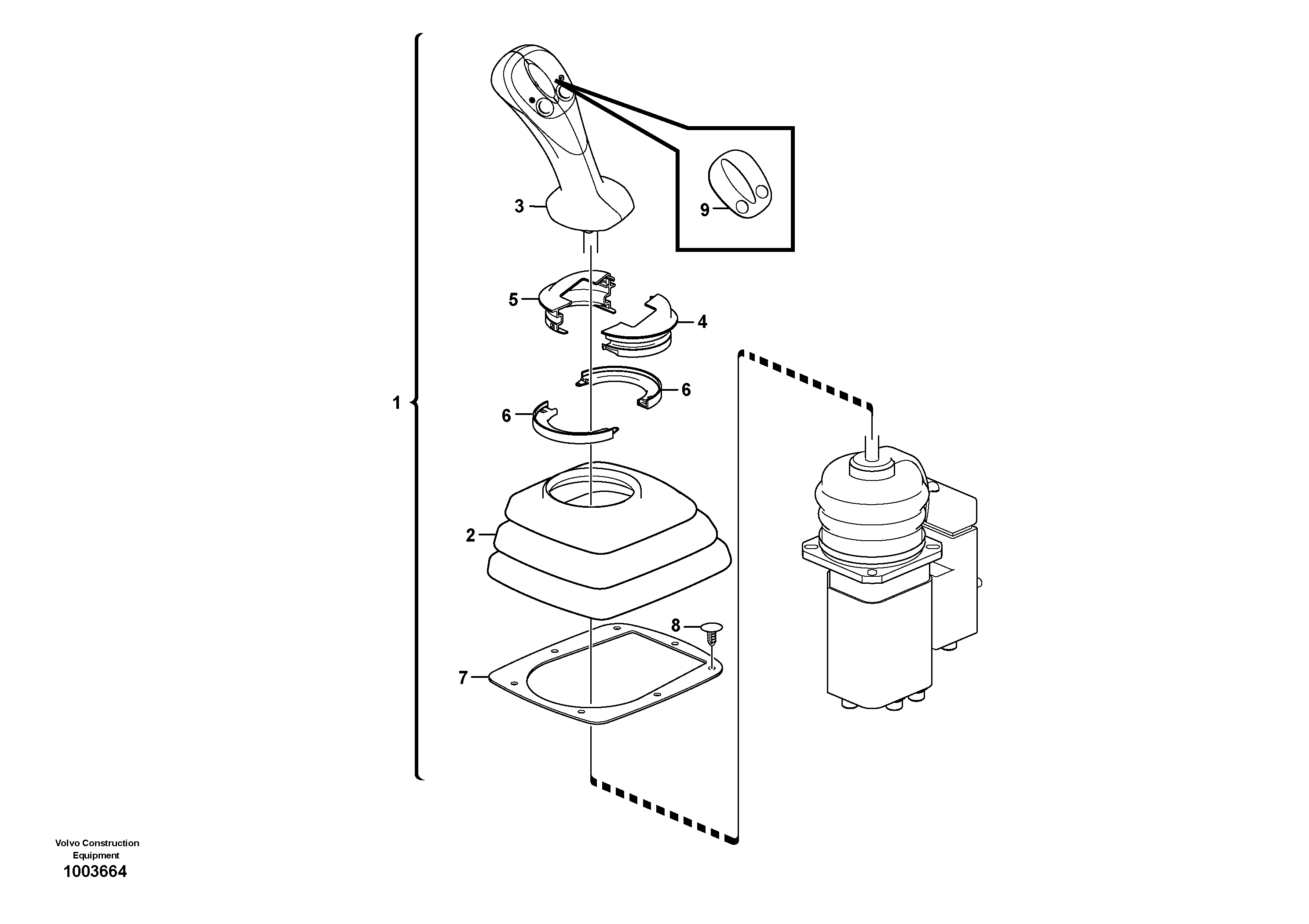 Servo valve — volvo parts diagram