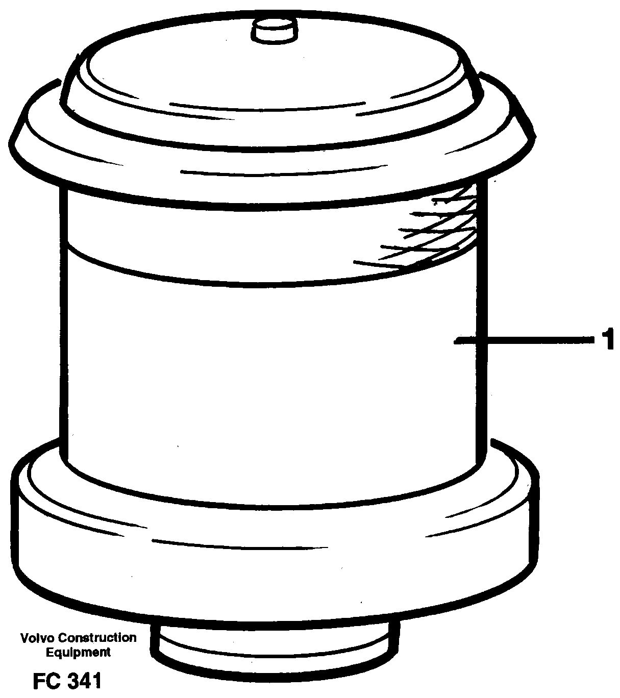 Pre-cleaner  14261214 — volvo parts diagram