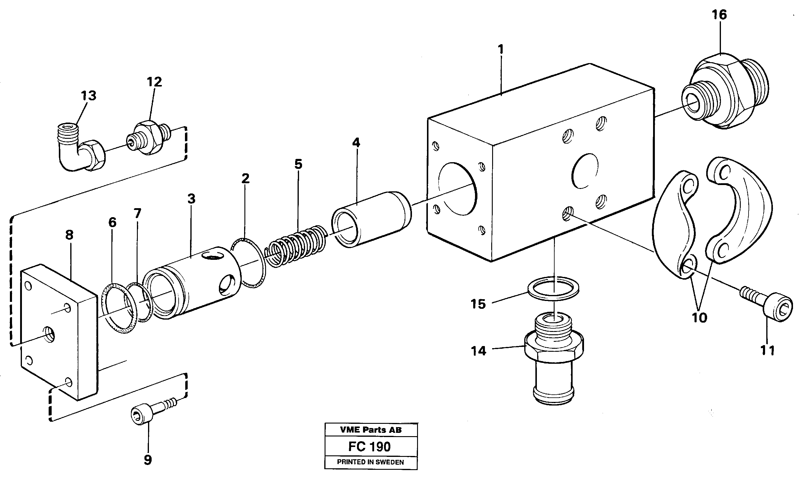 Valve,hammer — volvo parts diagram