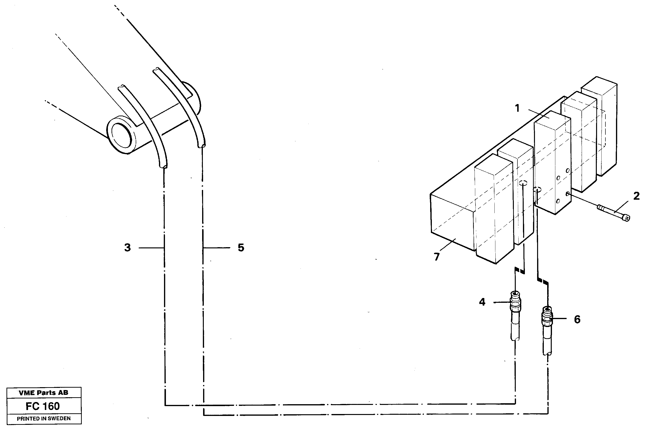 Grab bucket,base machine  14259574 — volvo parts diagram