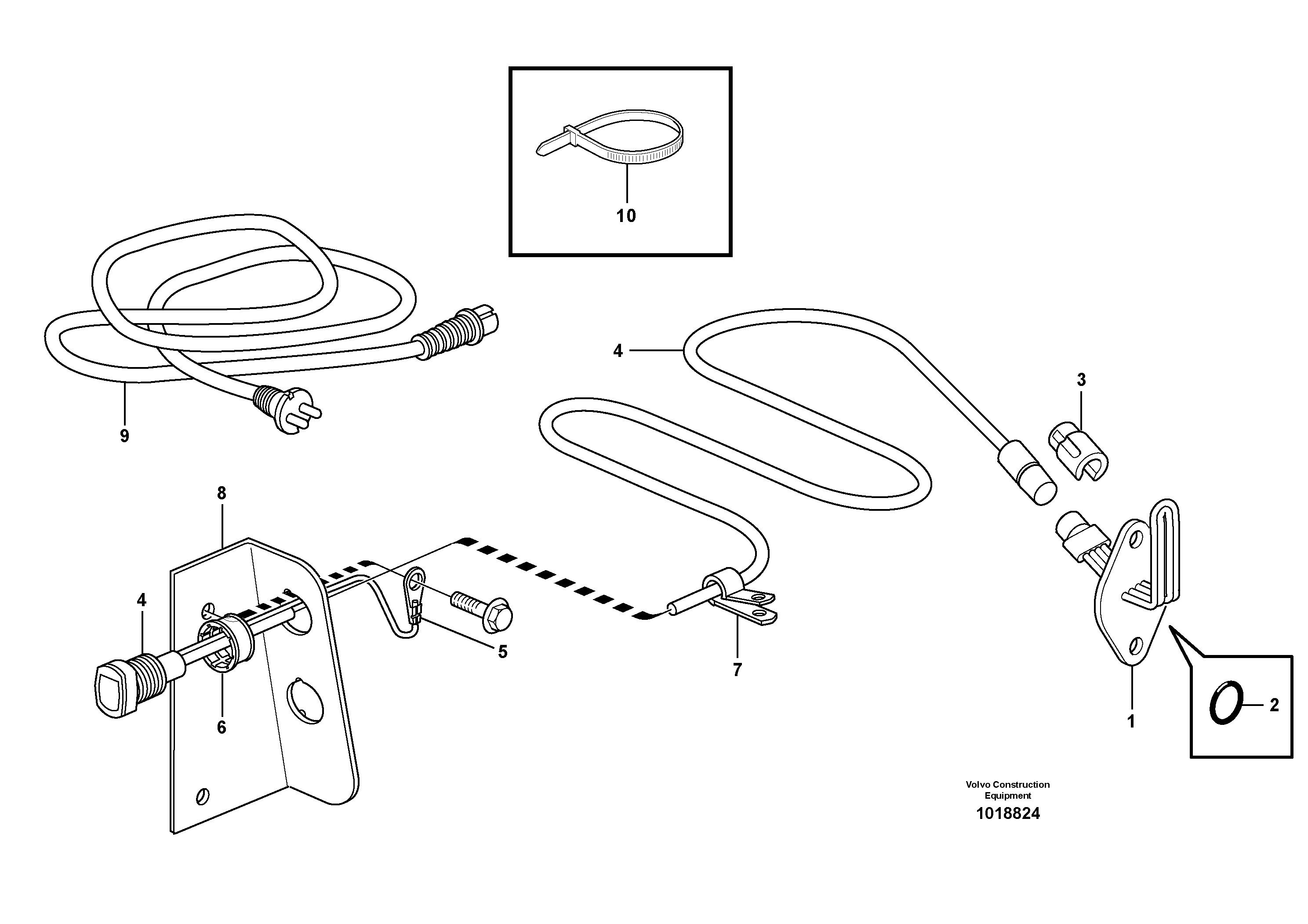 Engine heater. 82617 — volvo parts diagram