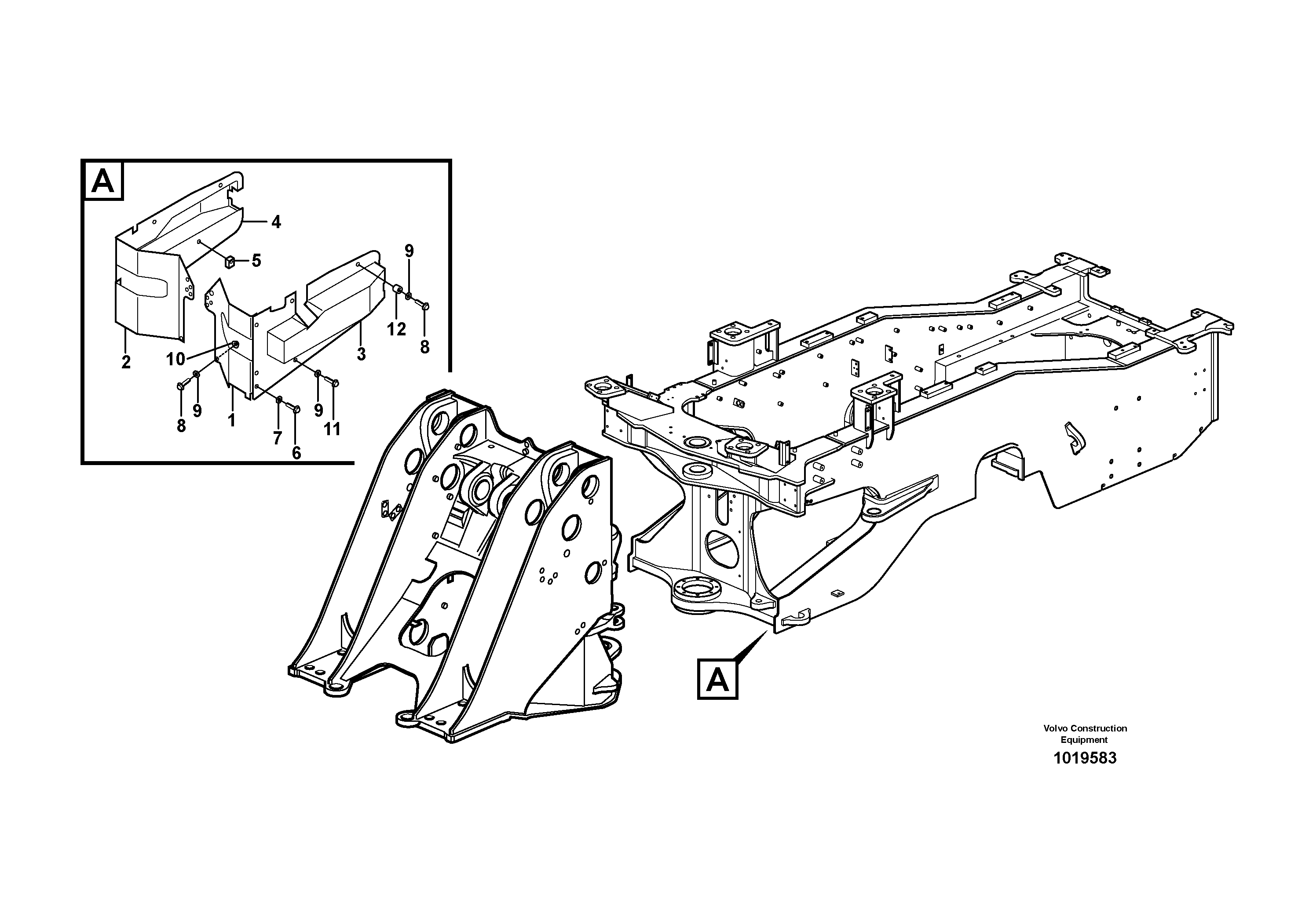 Protecting plates. 82209 — volvo parts diagram