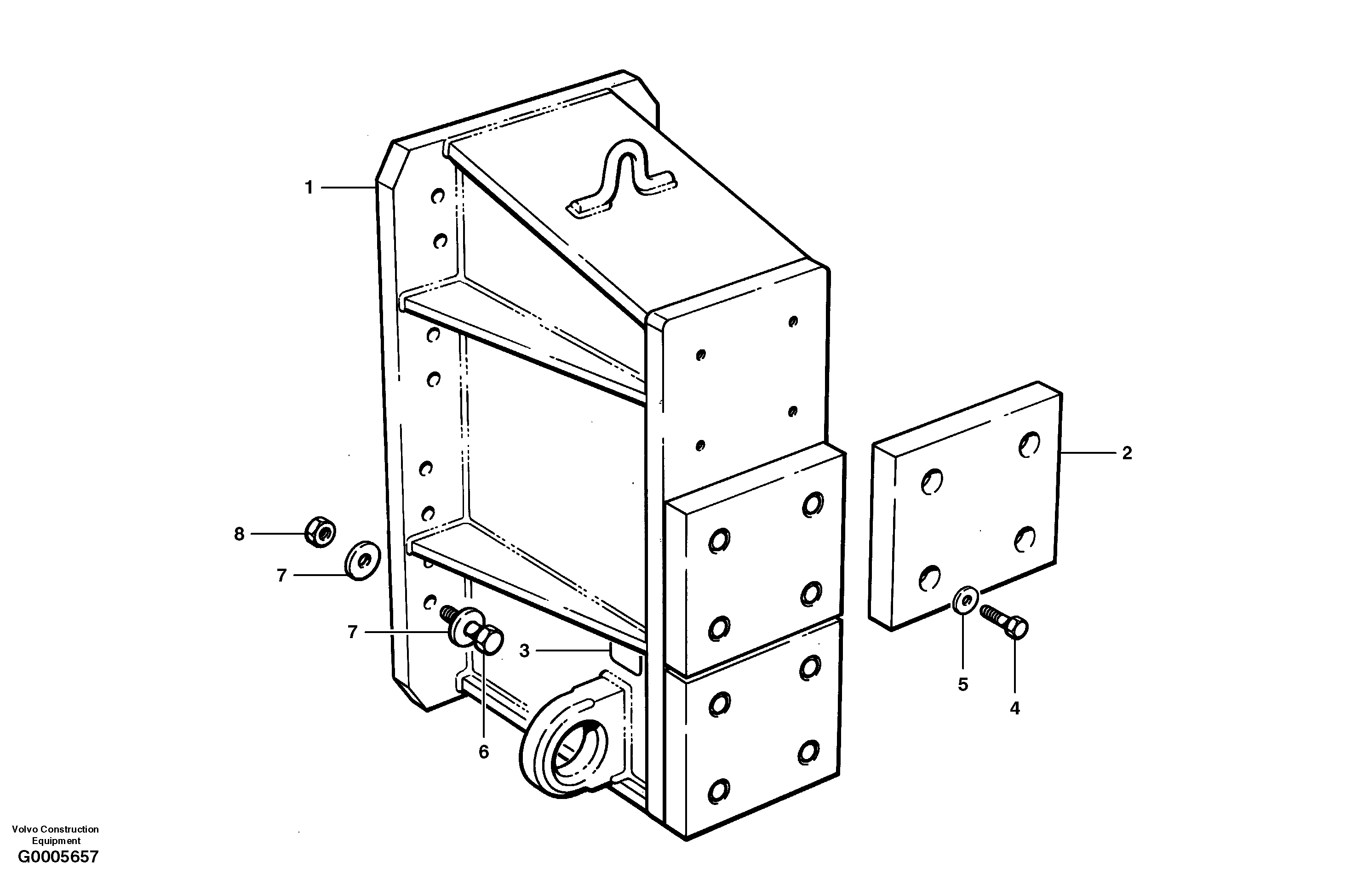Push block — volvo parts diagram