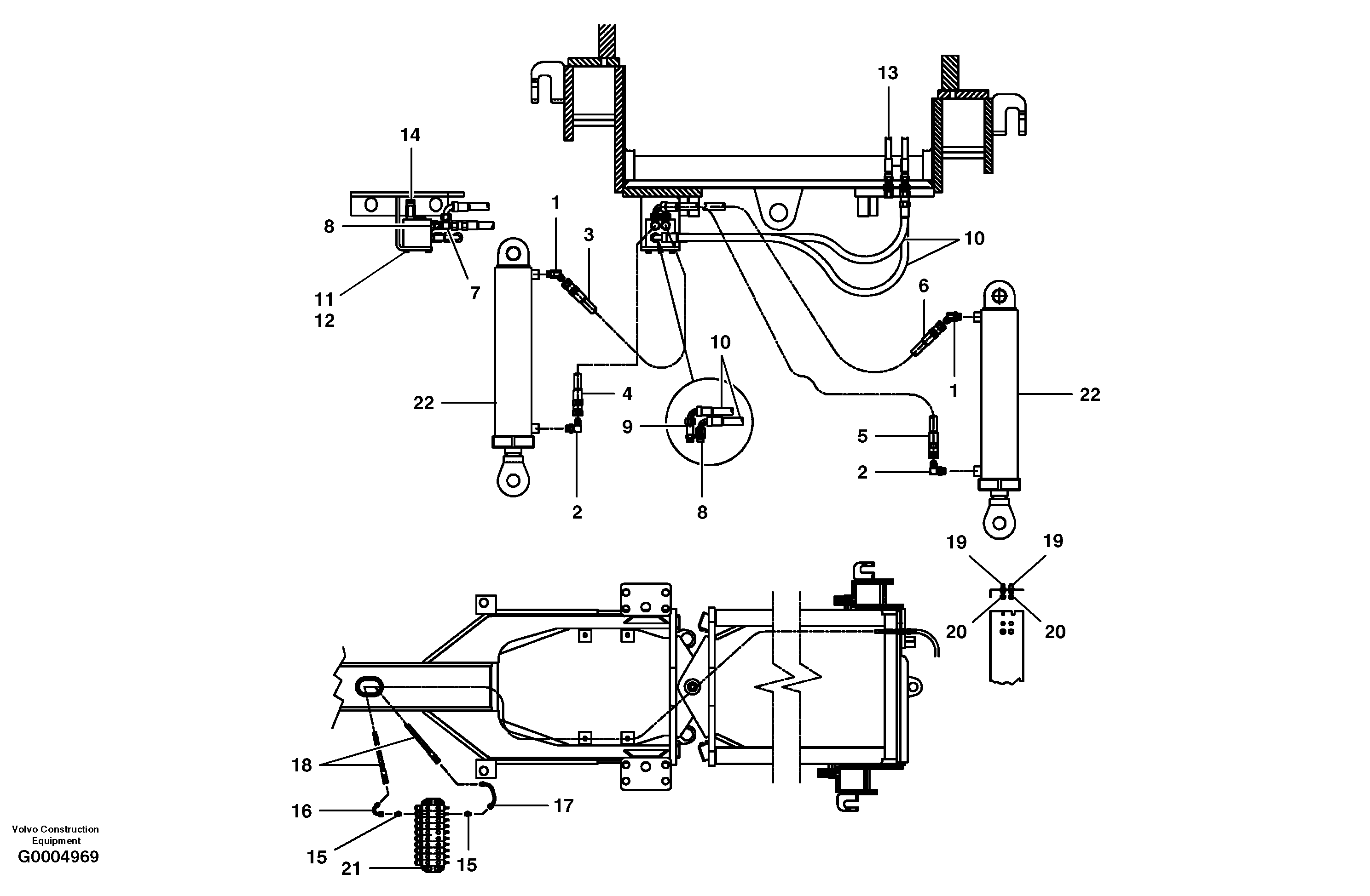 Ripper circuit — volvo parts diagram