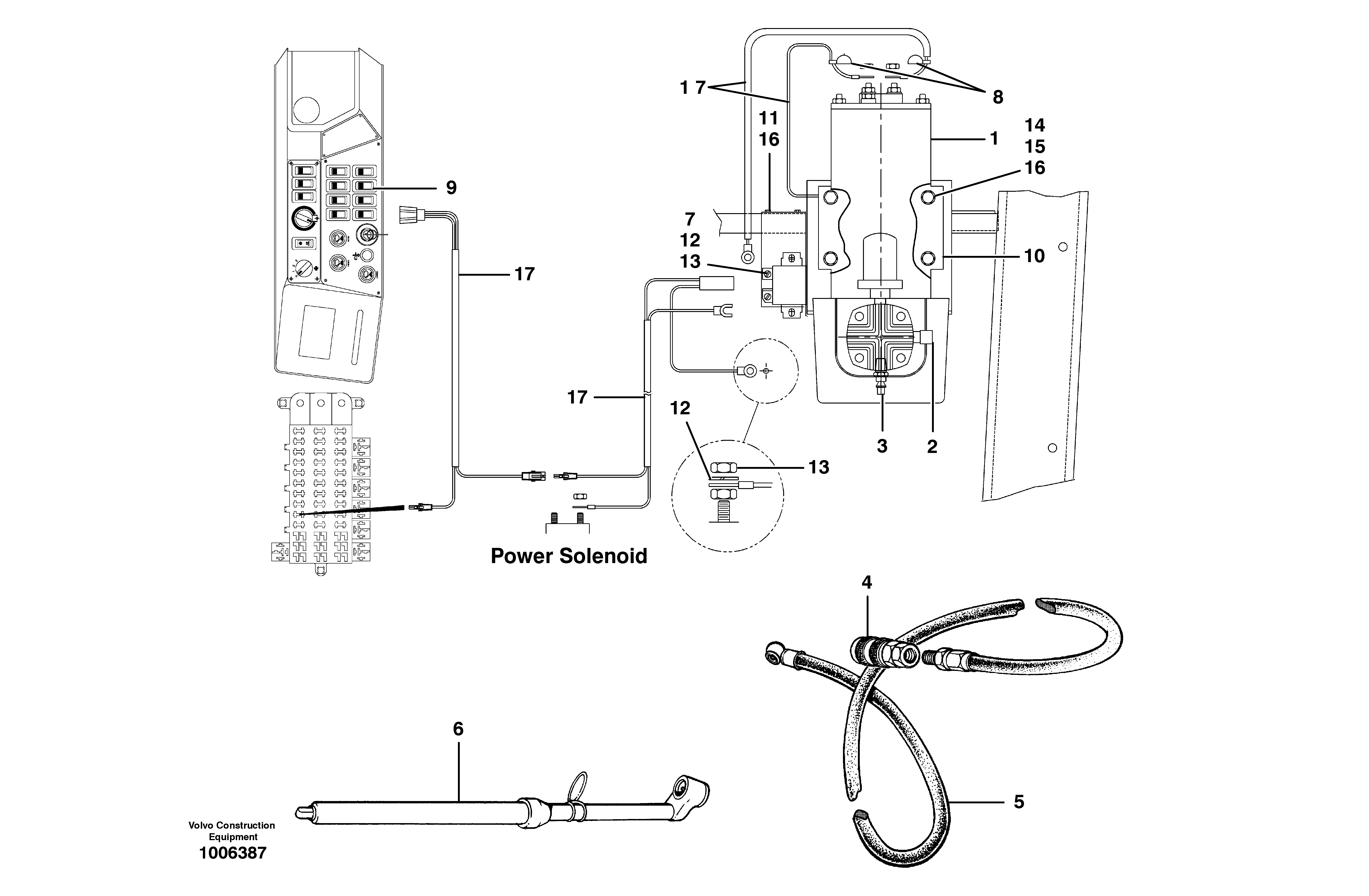 Tire pump — volvo parts diagram