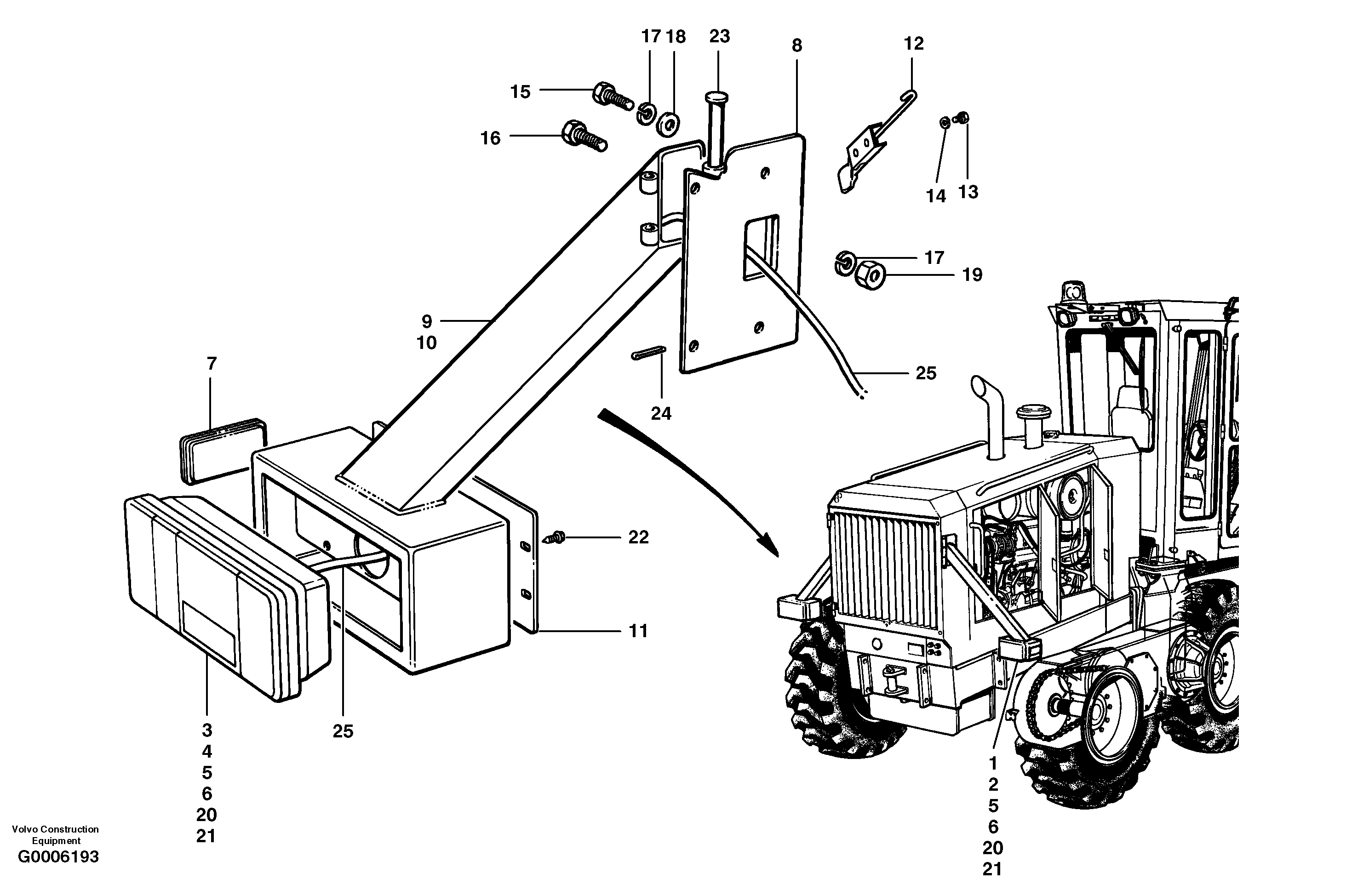 Lights - rear - EEC — volvo parts diagram