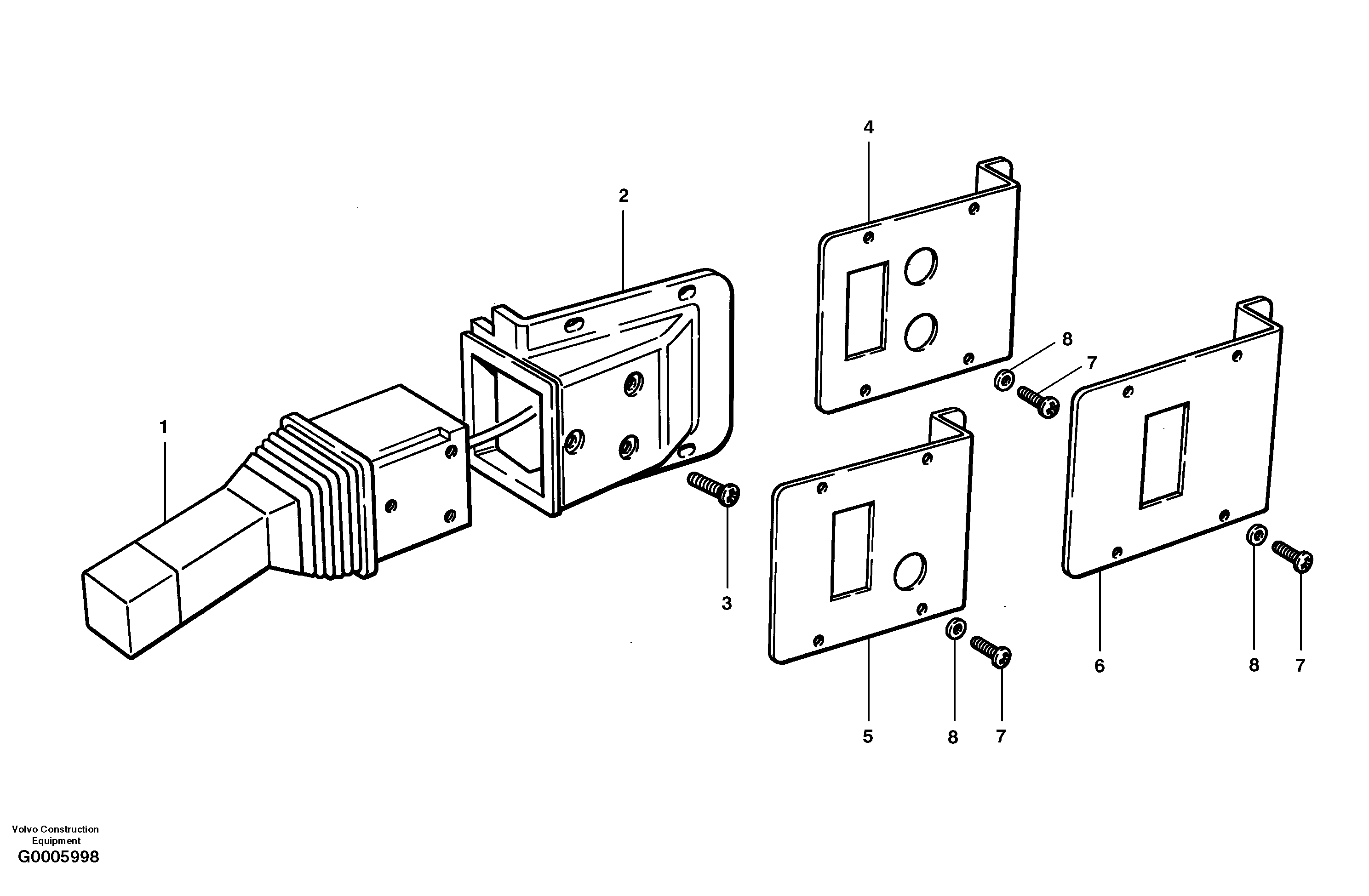 Direction indicator — volvo parts diagram
