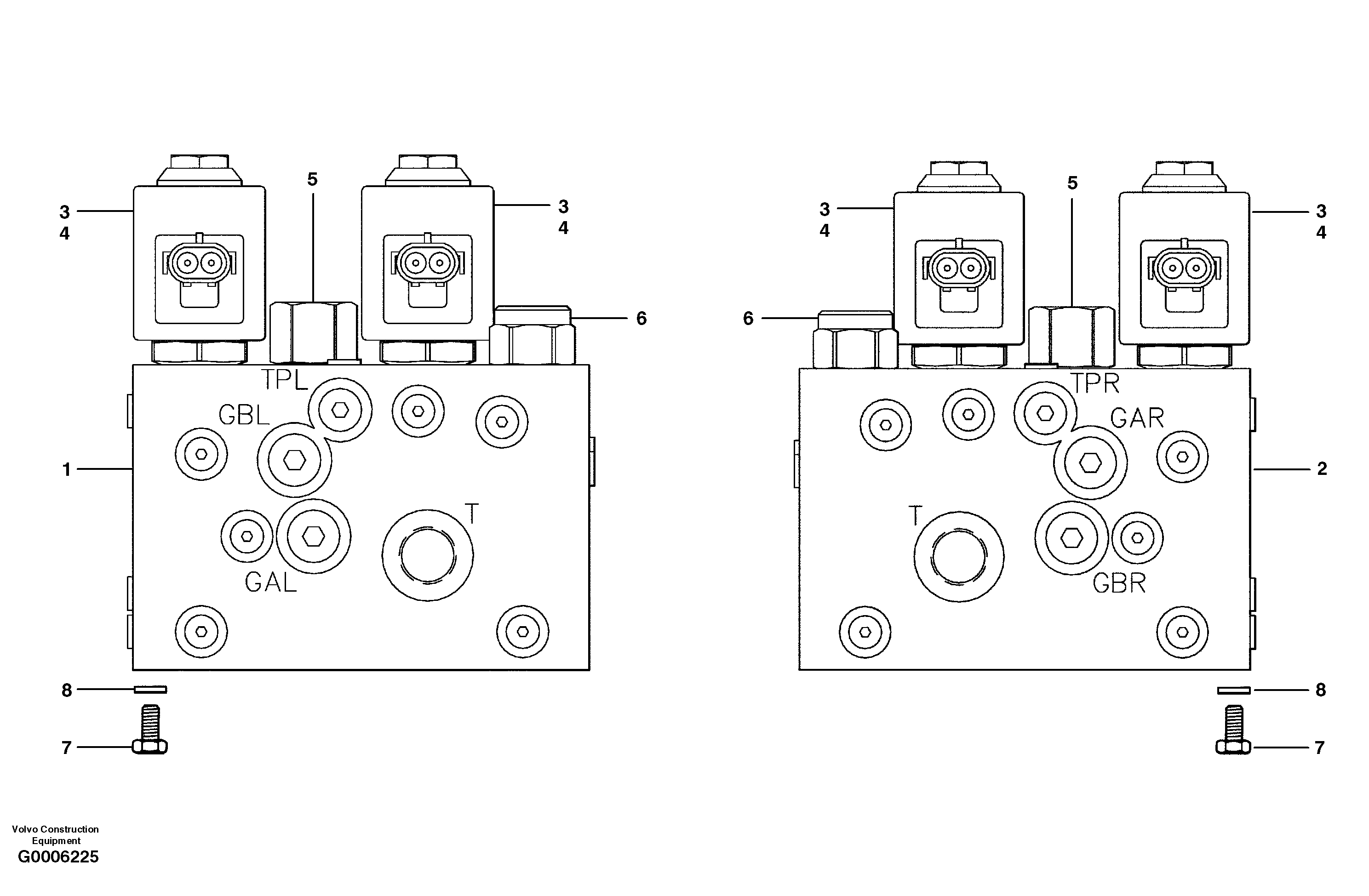 Motor bypass valve - AWD — volvo parts diagram