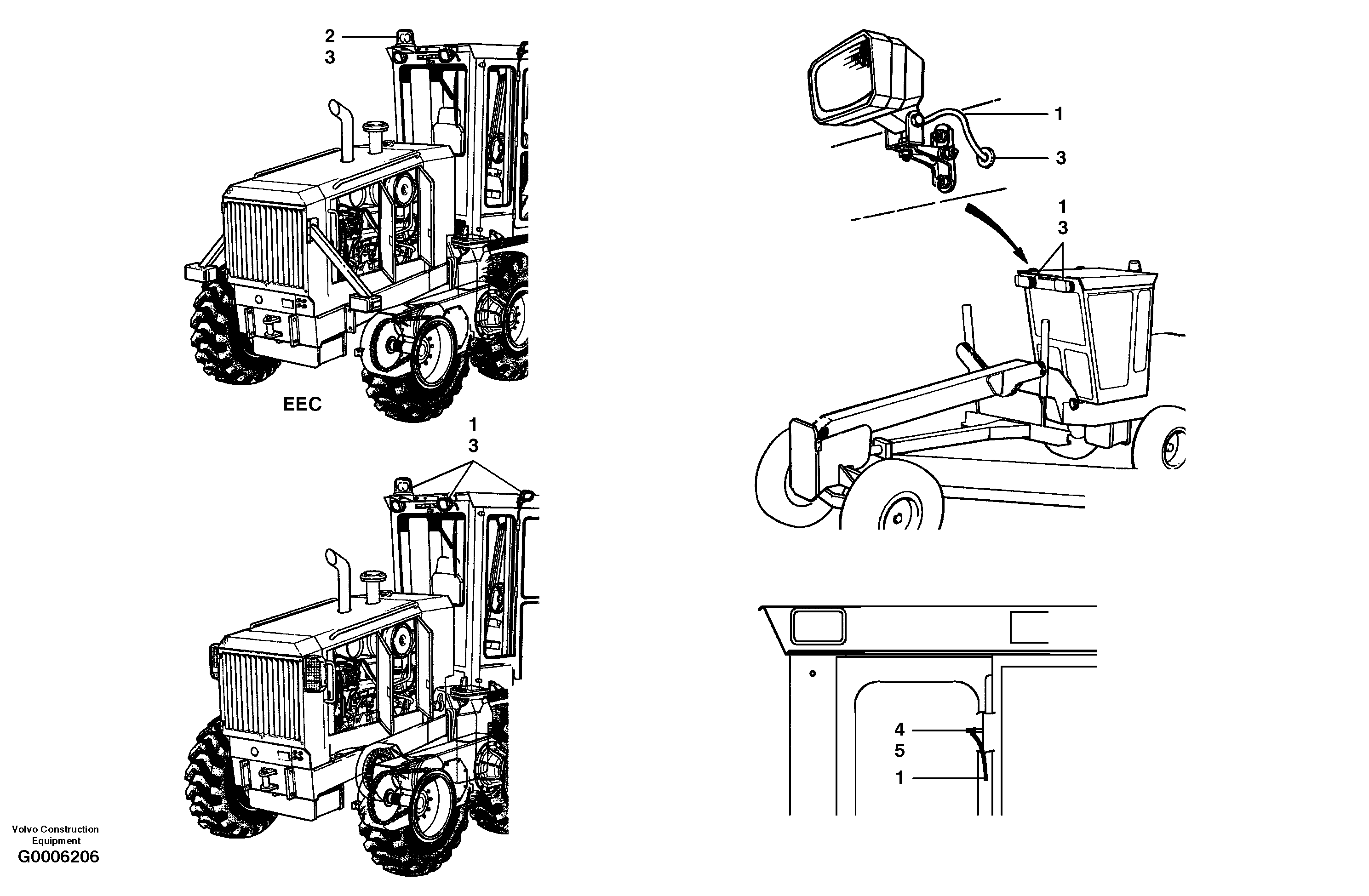 Wiring harness - cab — volvo parts diagram