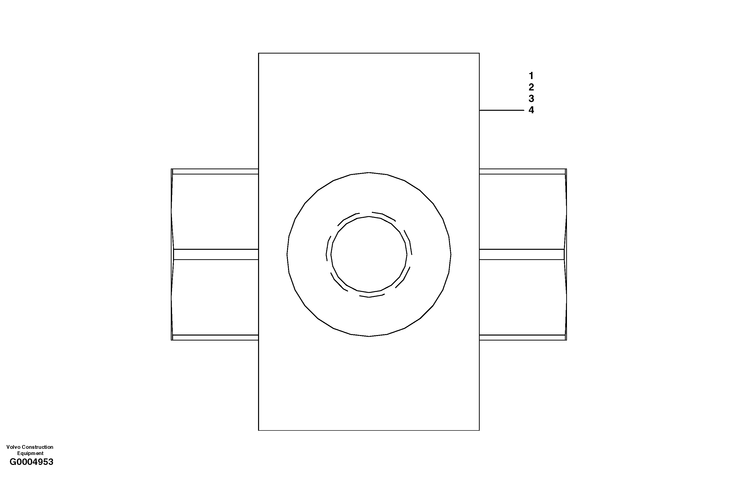 Shuttle valve — volvo parts diagram
