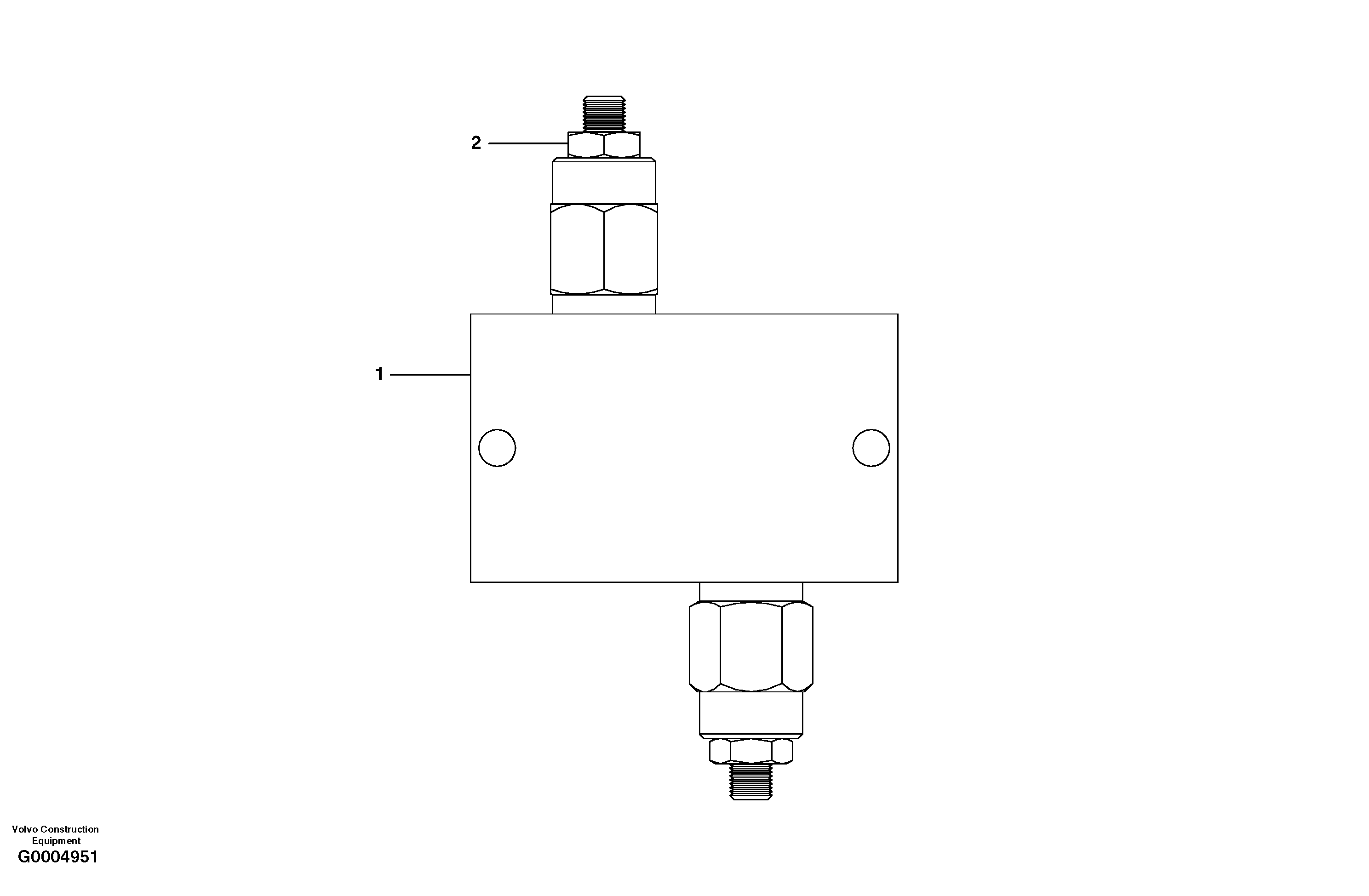 Overflow valve — volvo parts diagram