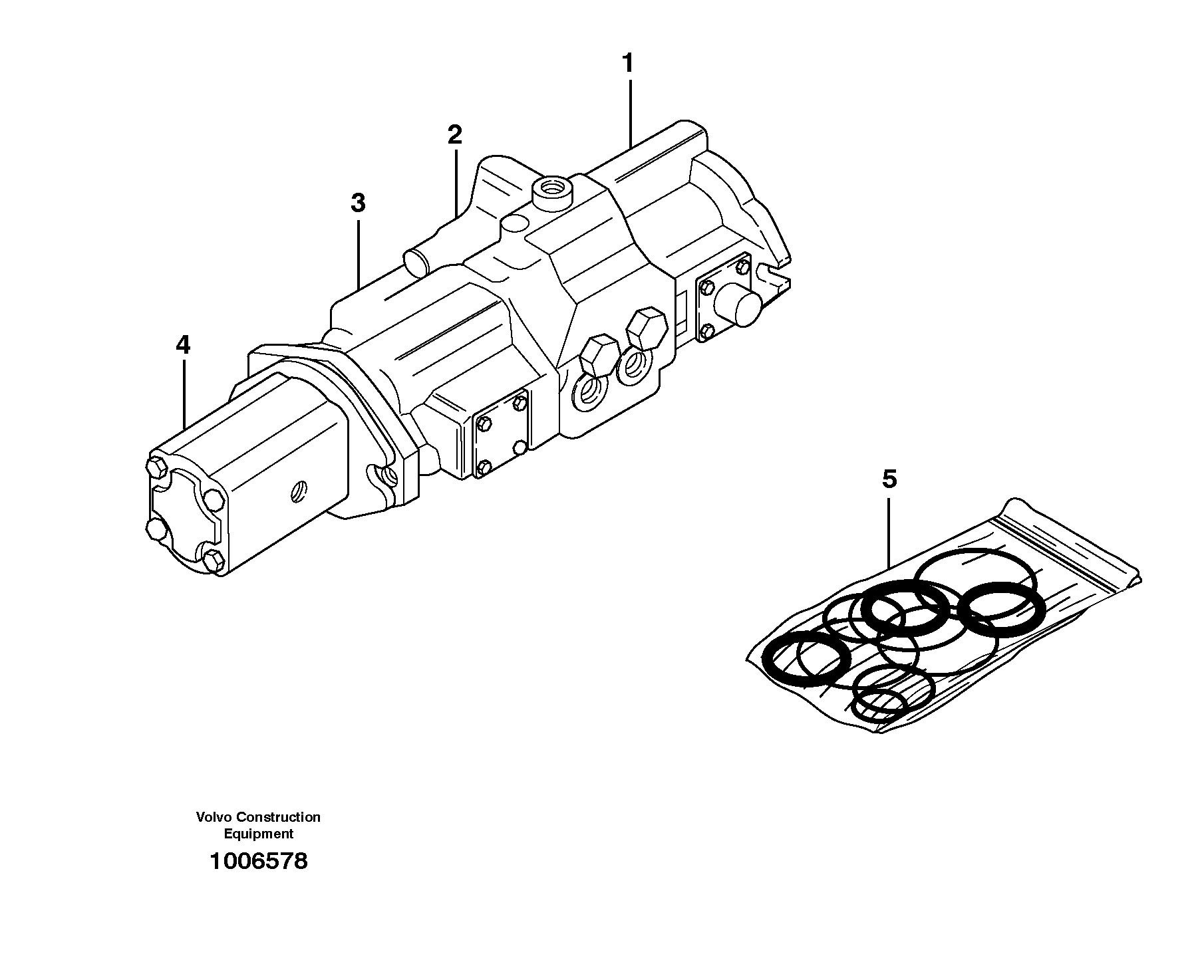 Transmission complete  11840158 — volvo parts diagram