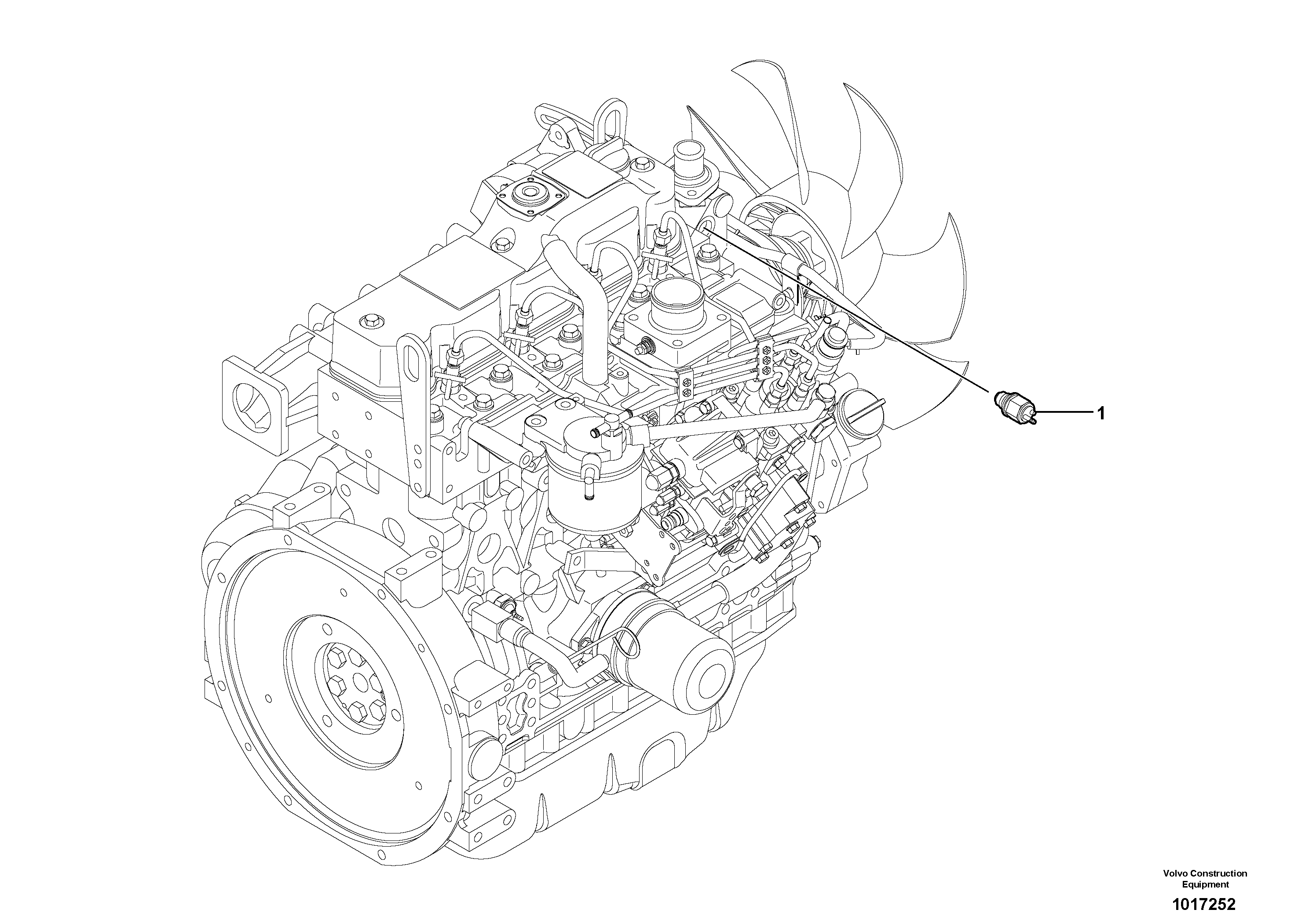 Thermal switch — volvo parts diagram