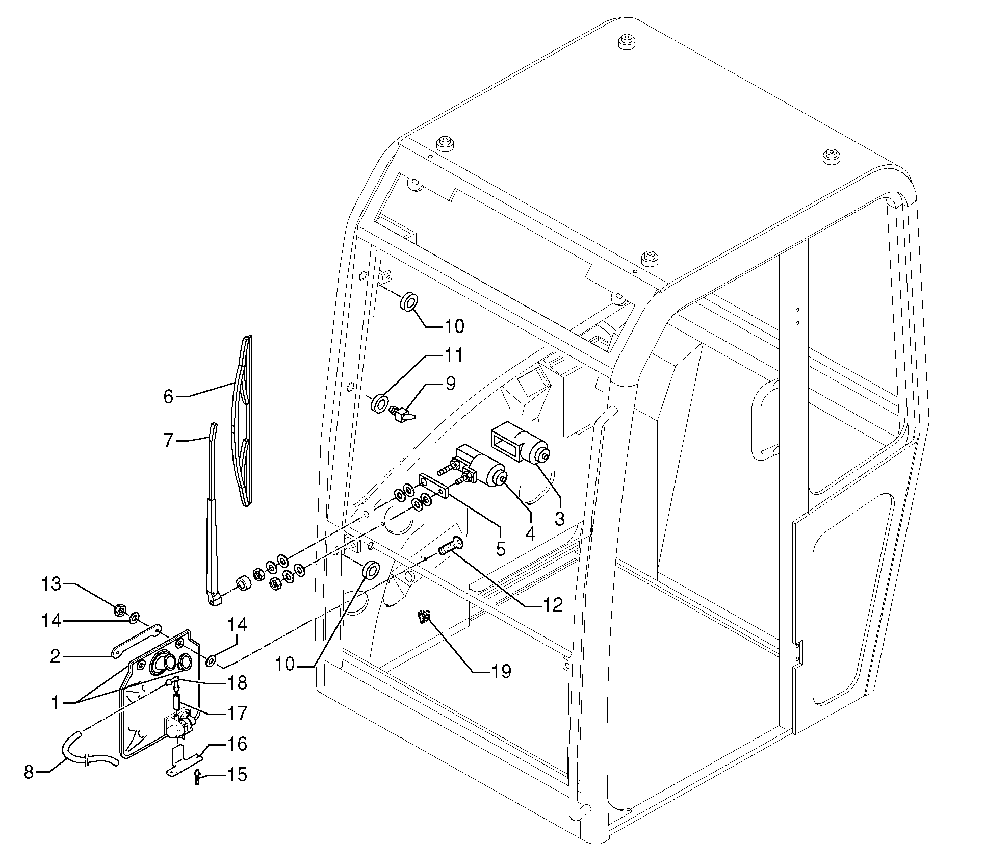 Cleaning system — volvo parts diagram