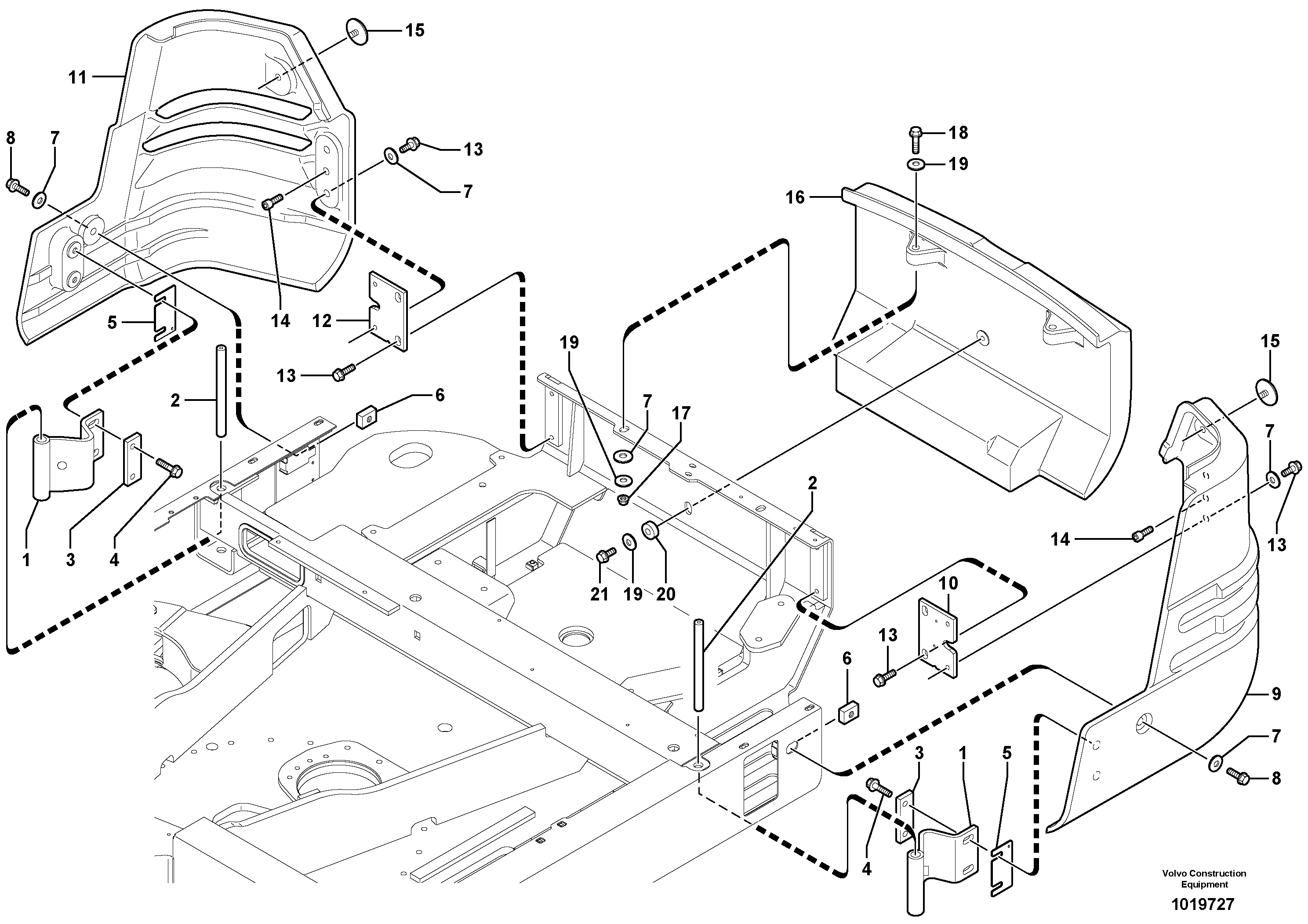 Counterweight — volvo parts diagram