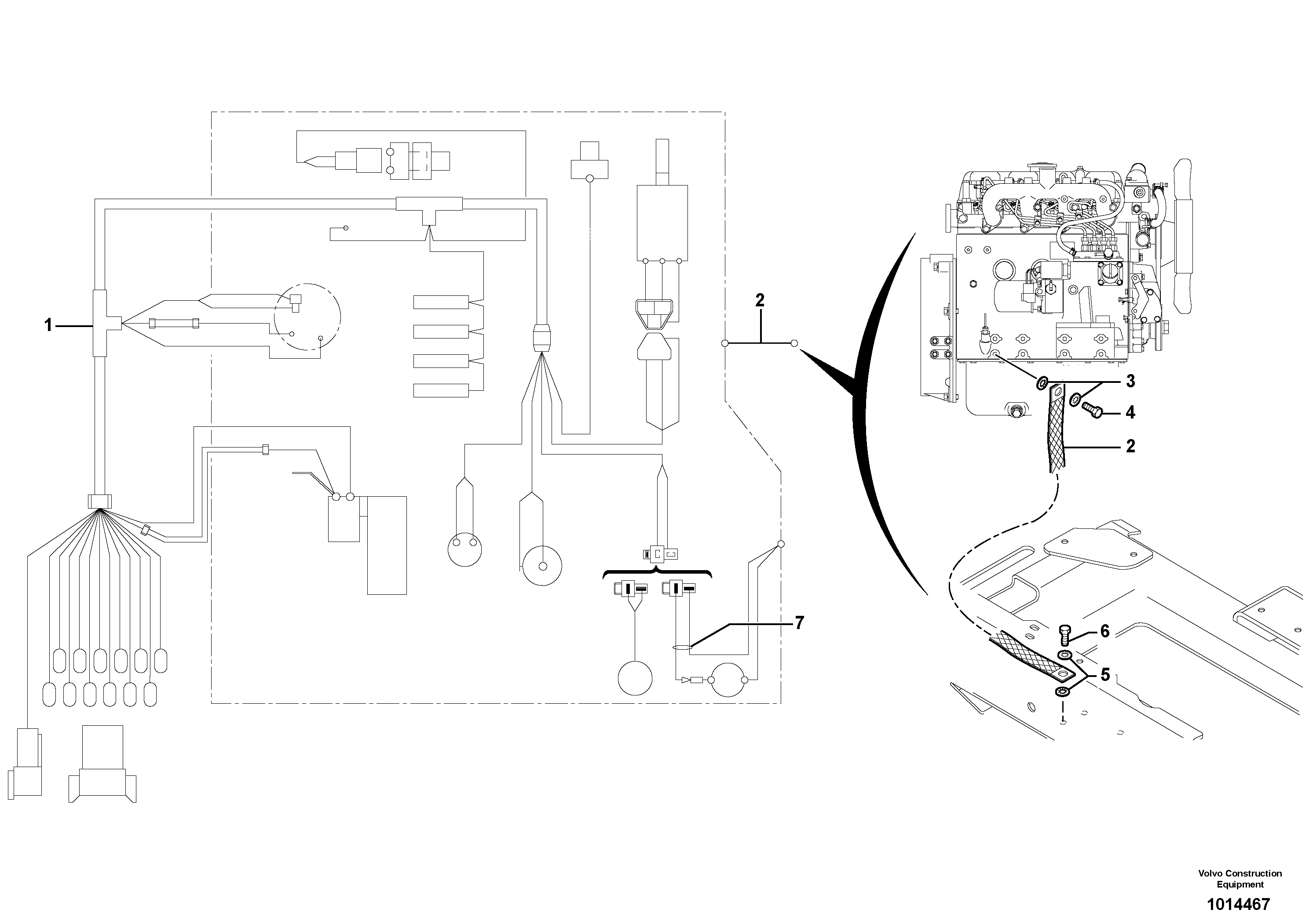 Electrical system (rear) / with Puma — volvo parts diagram