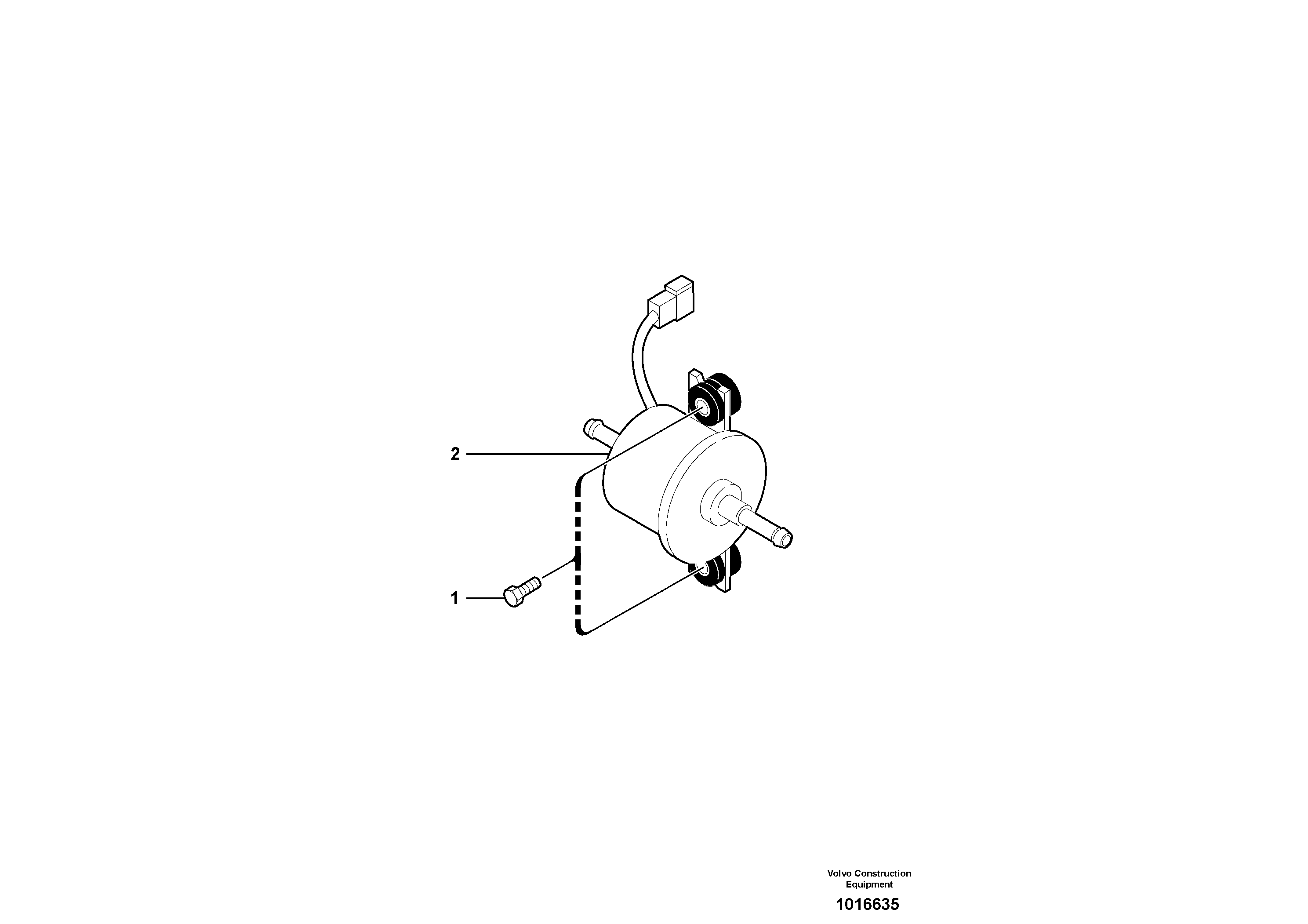 Fuel pump — volvo parts diagram