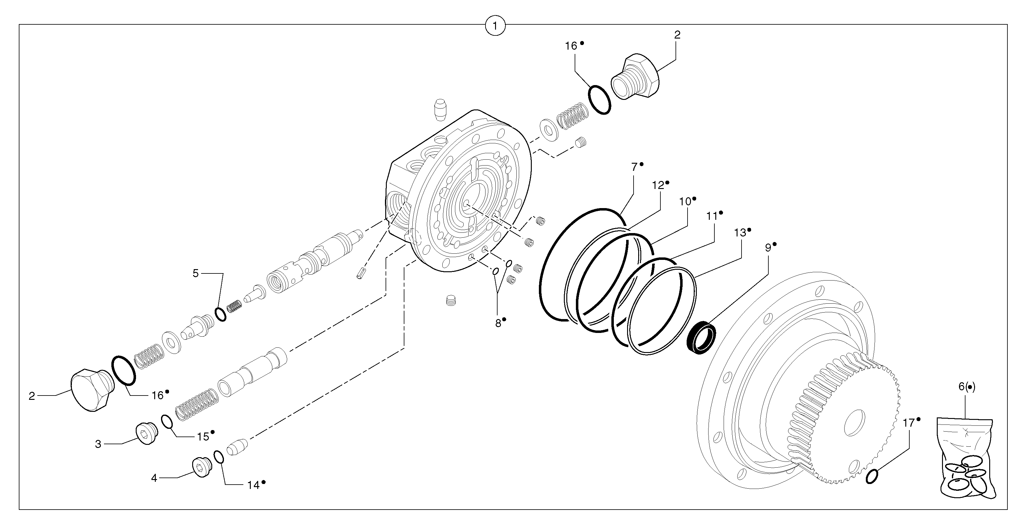 Control valve — volvo parts diagram