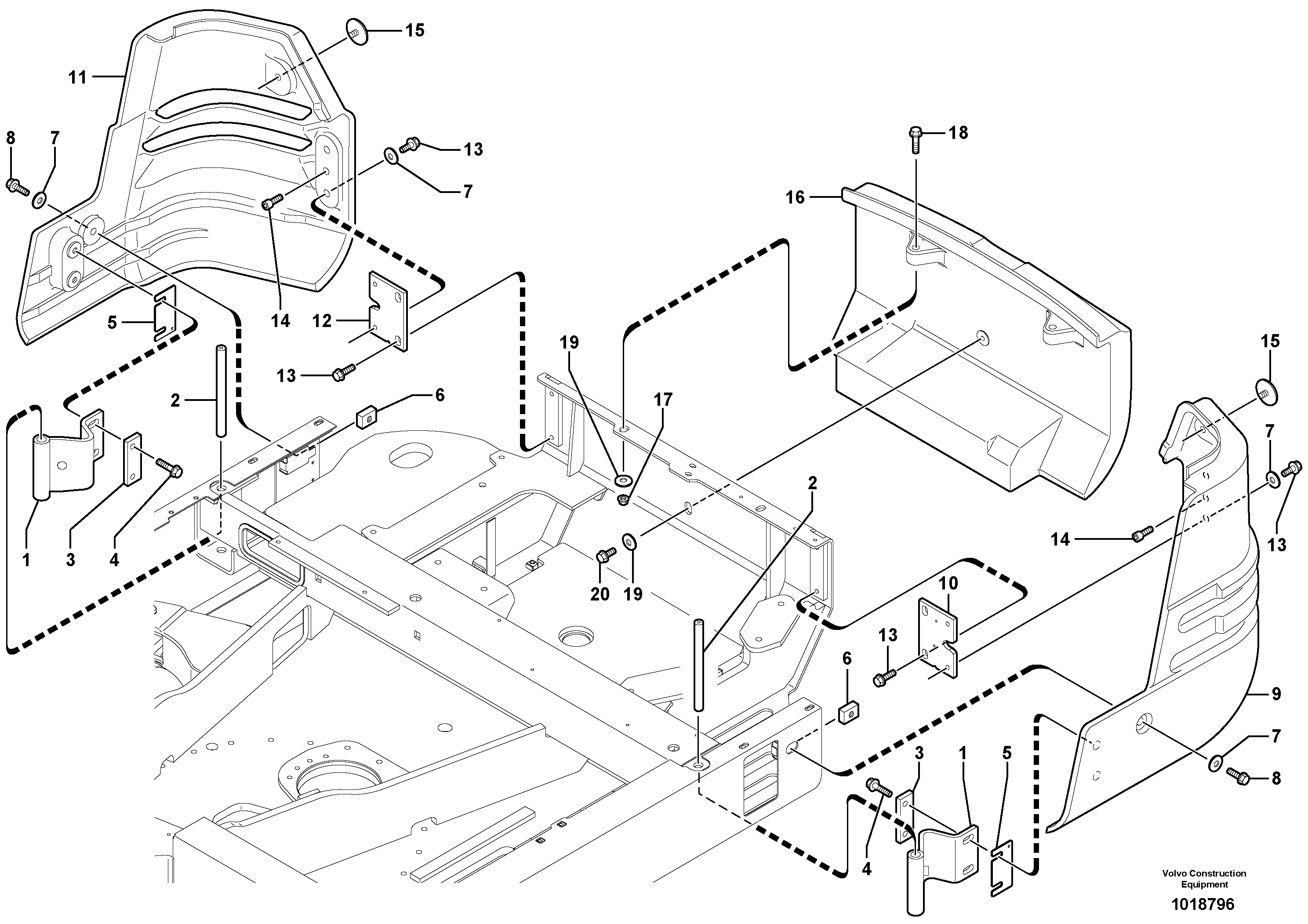 Counterweight — volvo parts diagram