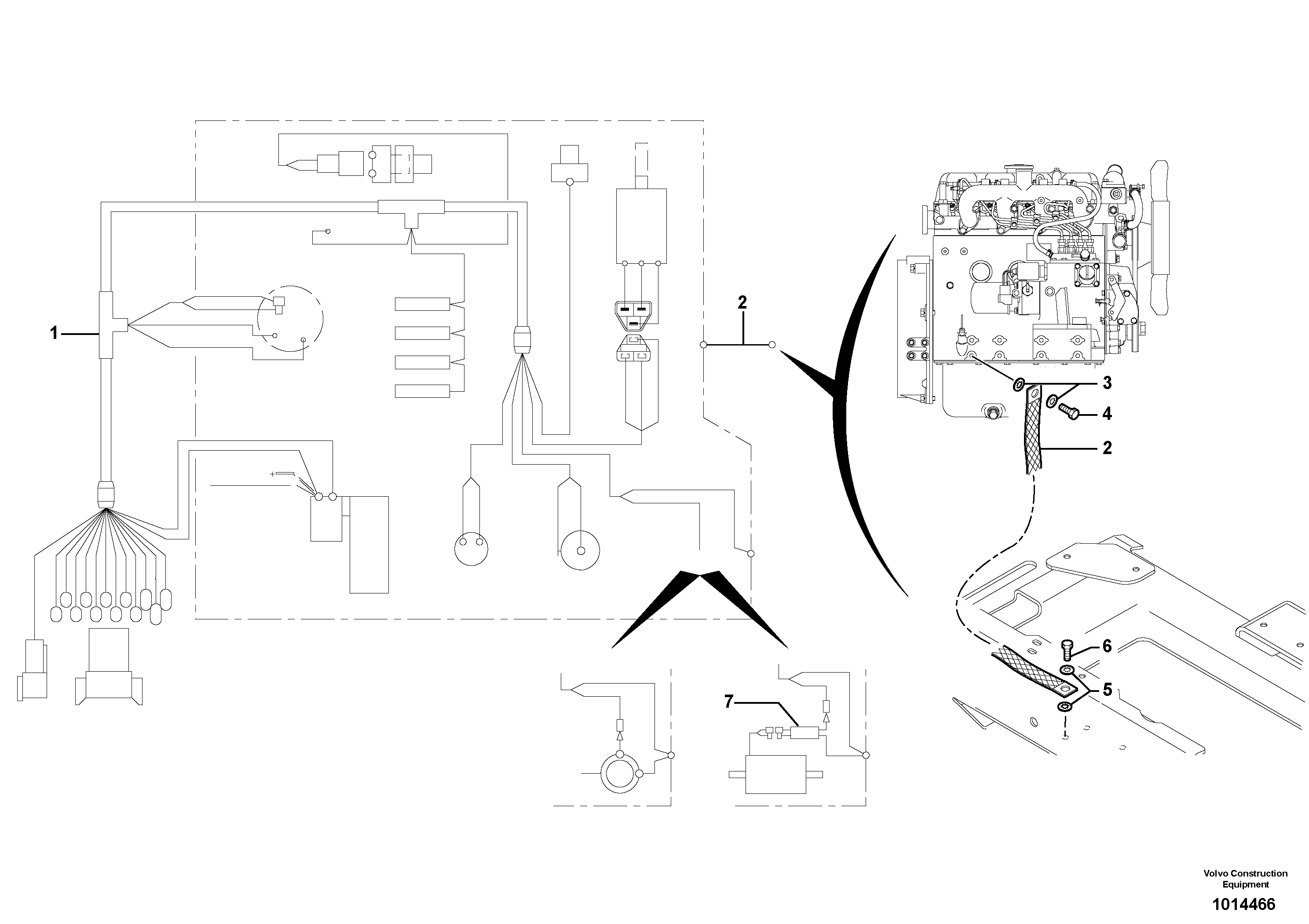 Electrical system (rear) / with Puma — volvo parts diagram