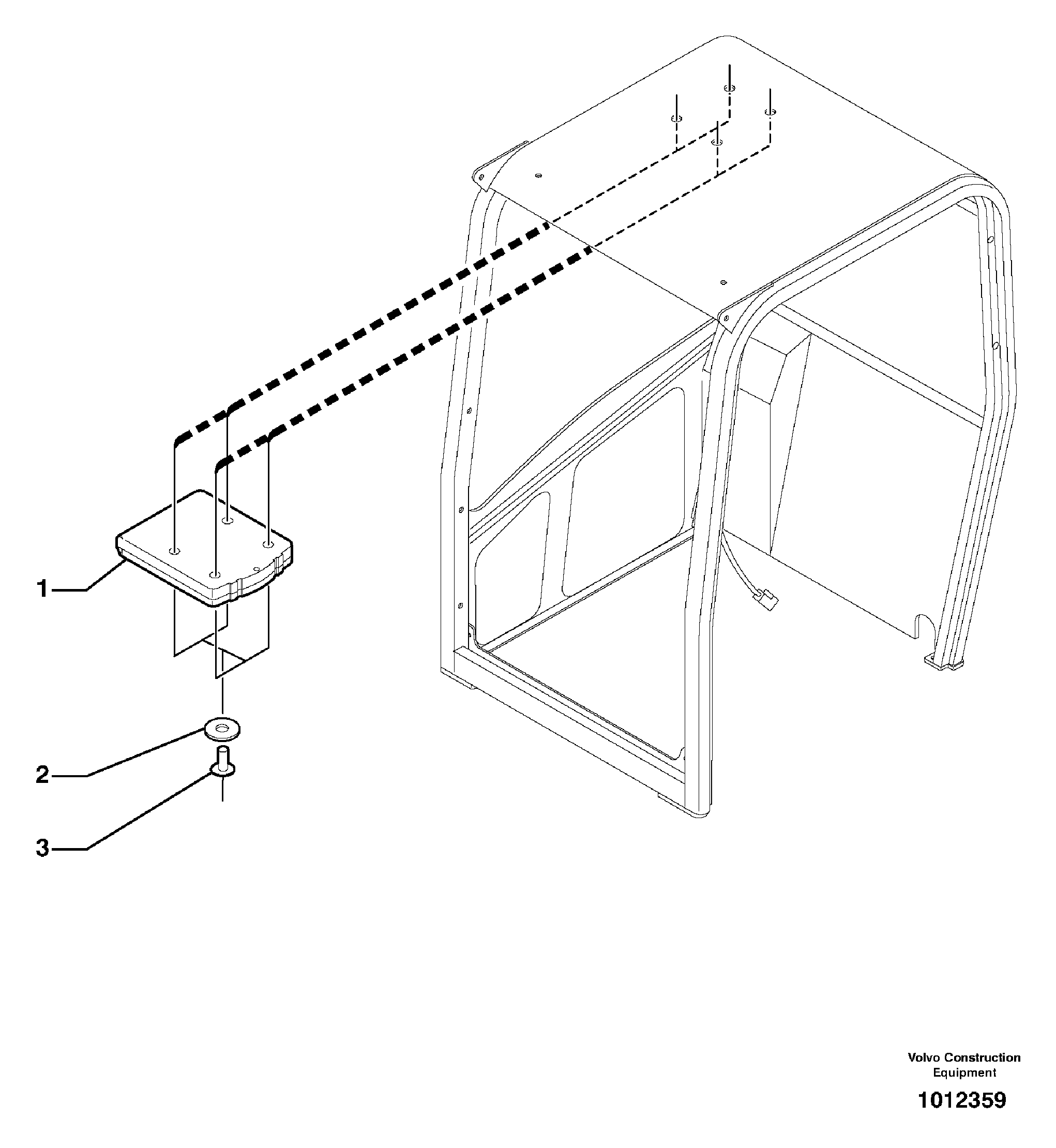 Document compartment — volvo parts diagram